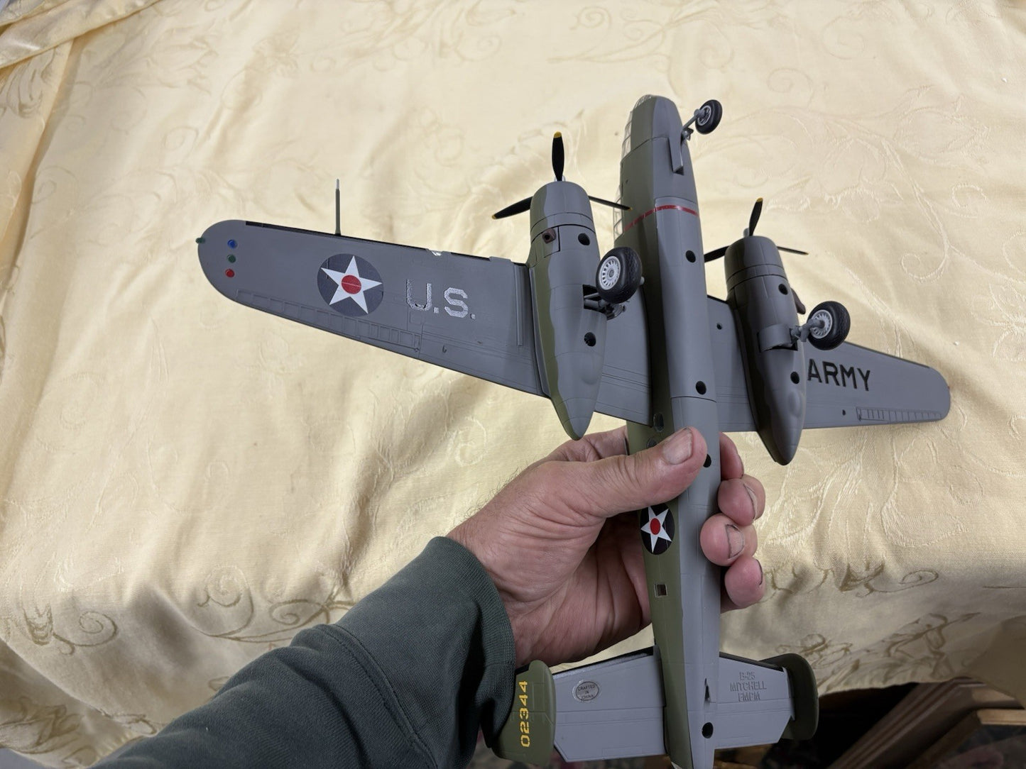 ES 225 Franklin Mint B11B316    B 25 Mitchell USAF WWII Aces MIB  Airplane