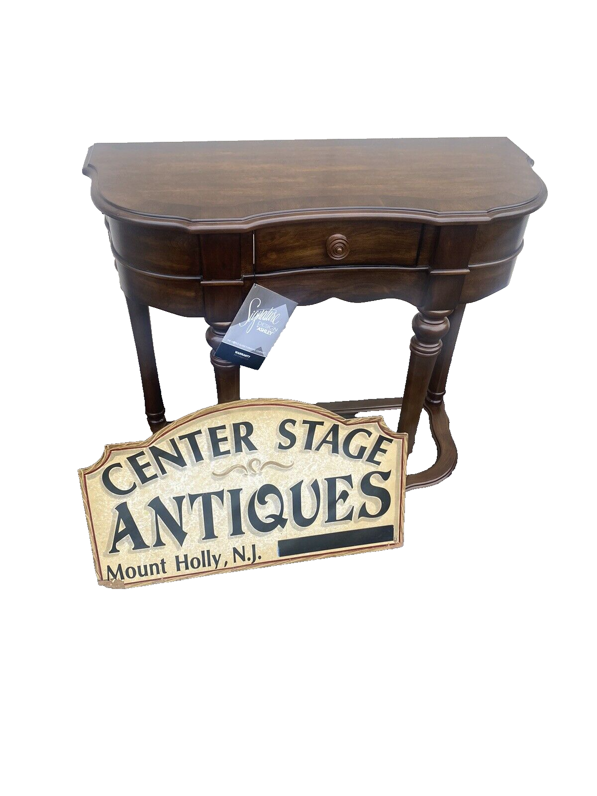 65613 ASHLEY Furniture Console Table Stand