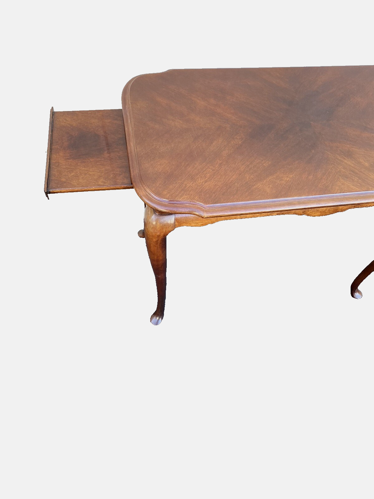 65641 Mahogany Tea Table w/ Pull-outs