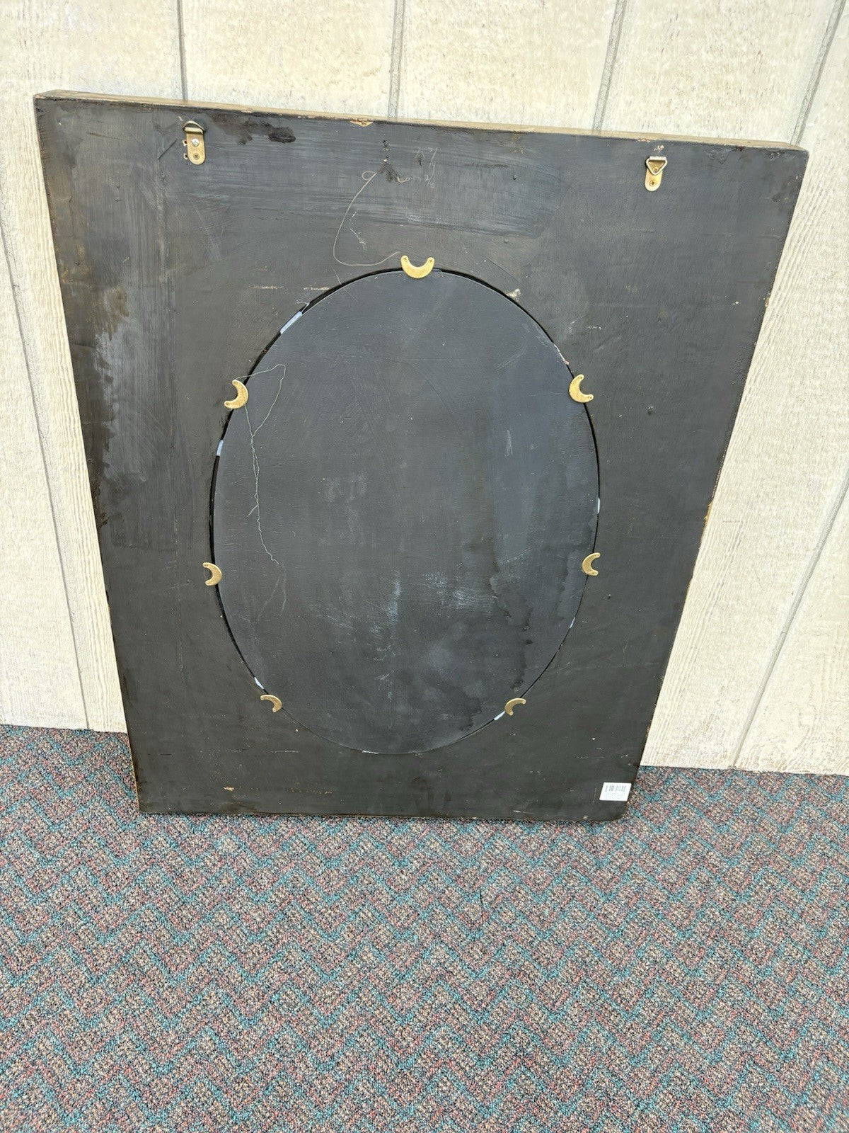 66909  Modern Decorator Mirror in Fancy Picture Frame
