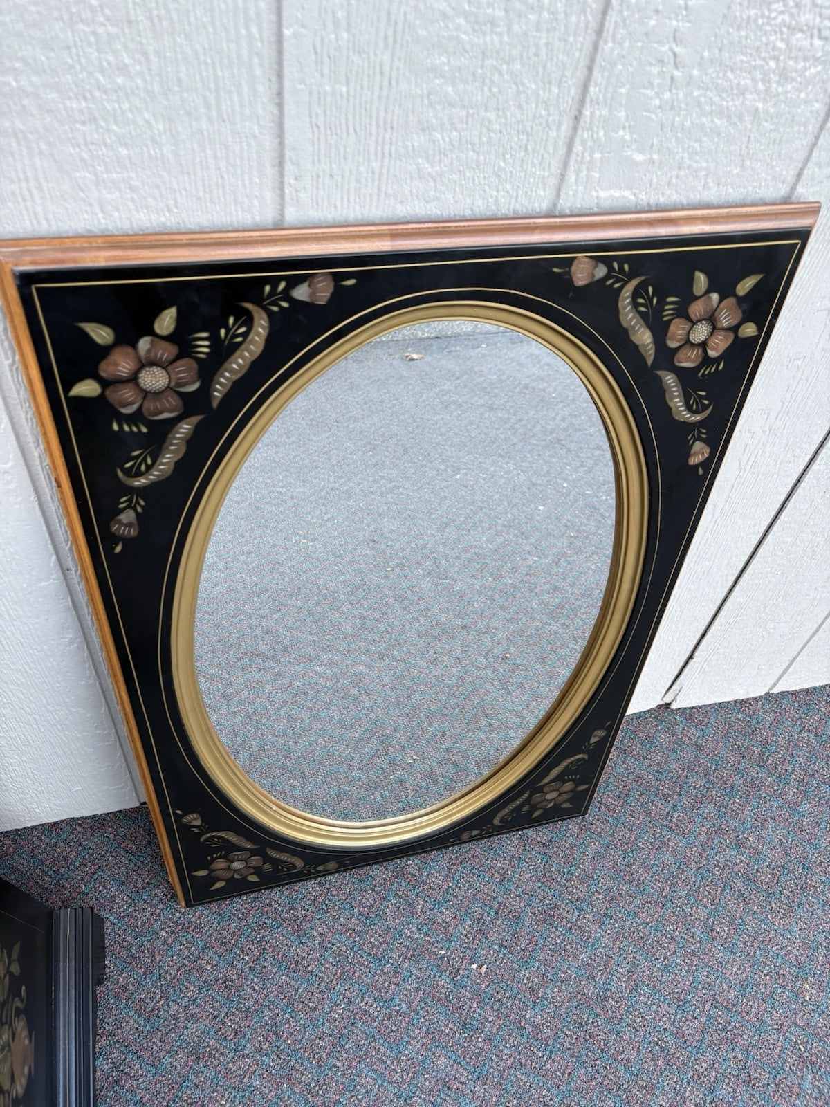 67128 ETHAN ALLEN Storage Cabinet Chest with Mirror