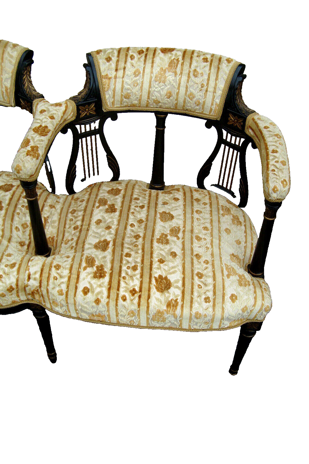 62247  RARE  Antique Victorian Settee Loveseat Couch Sofa  Chair