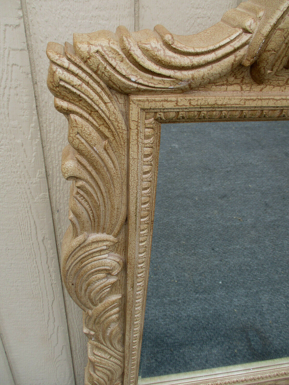 62937 Large Decorator Shell Top Mirror 45 x 57