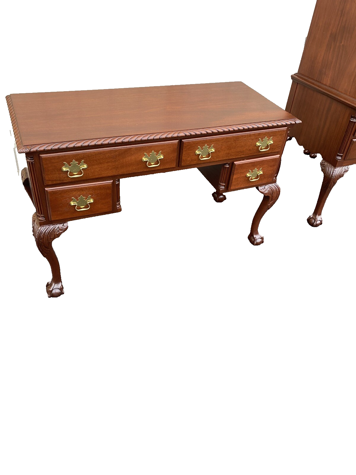66073 Solid Mahogany Vanity Desk CUSTOM MADE