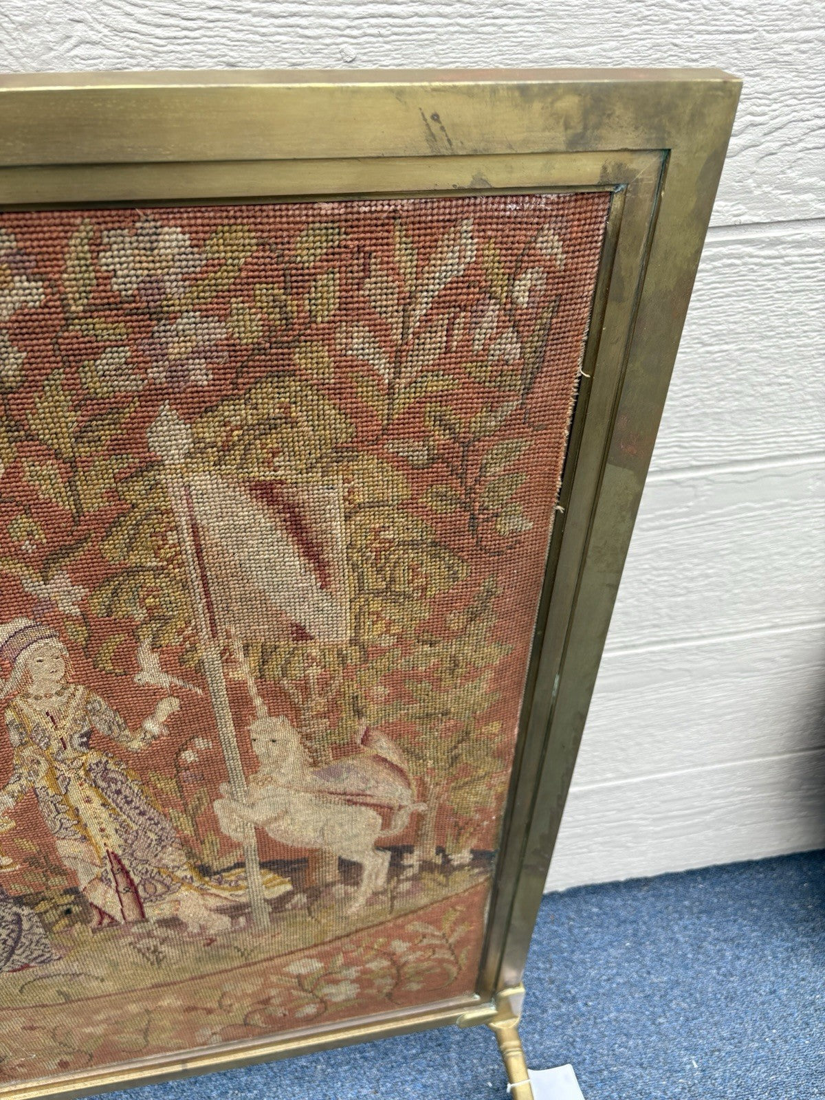 65585 BRONZE Custom Hand Made Fireplace Screen Room Divider