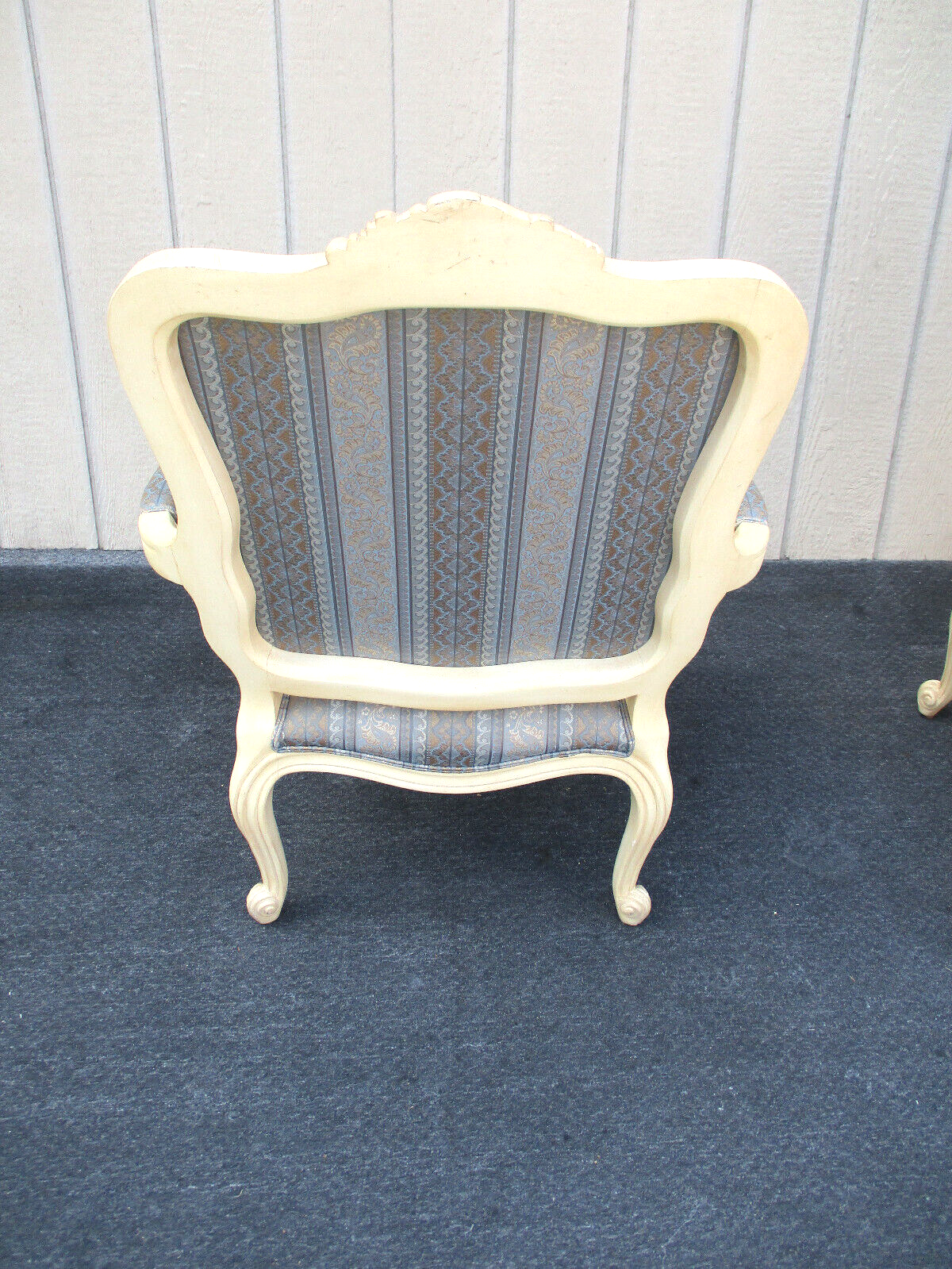 63502  Pair ETHAN ALLEN Bergere Armchair Chairs