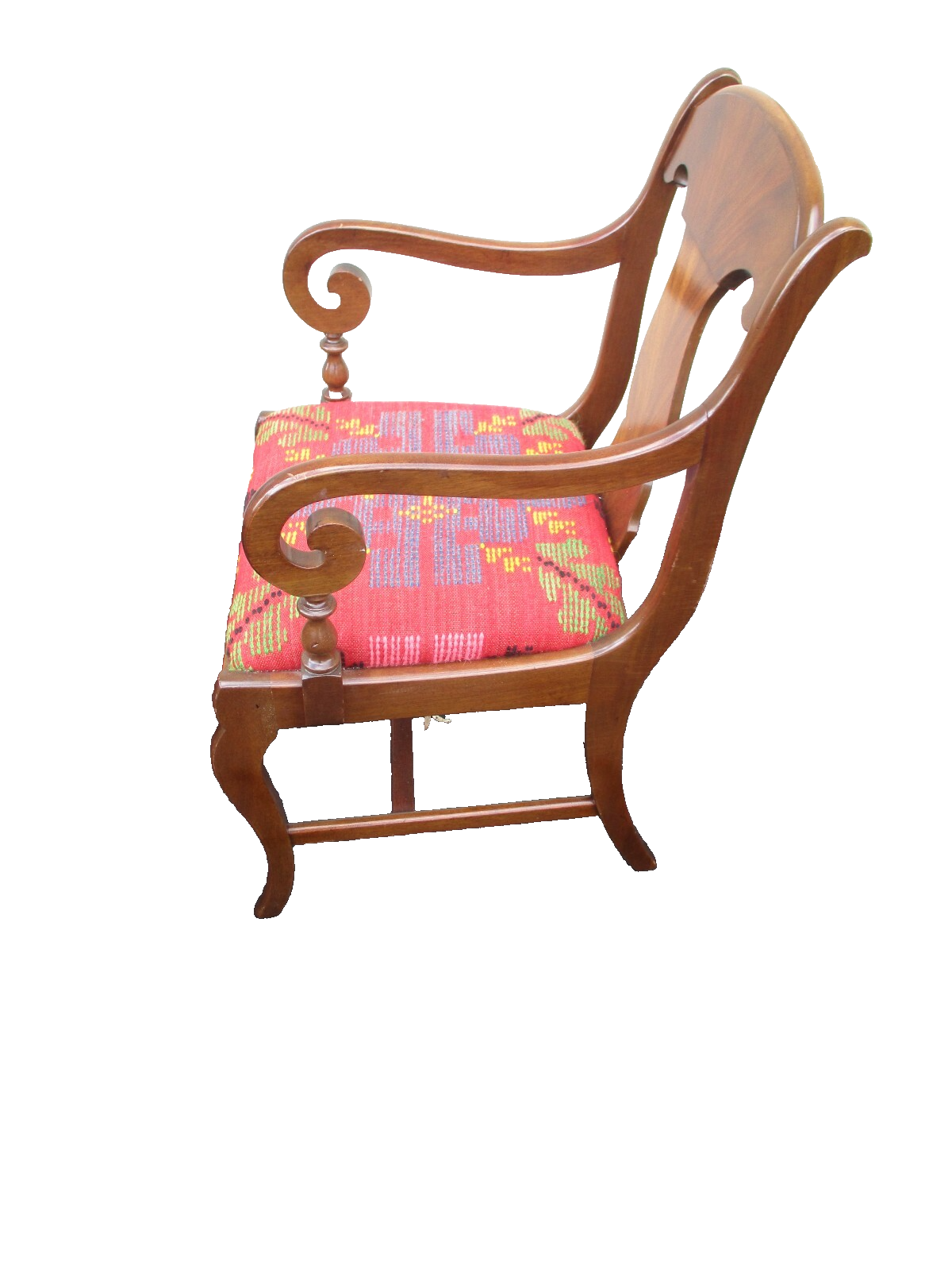 64103  Set 5 Antique Mahogany Dining Chairs Chair s