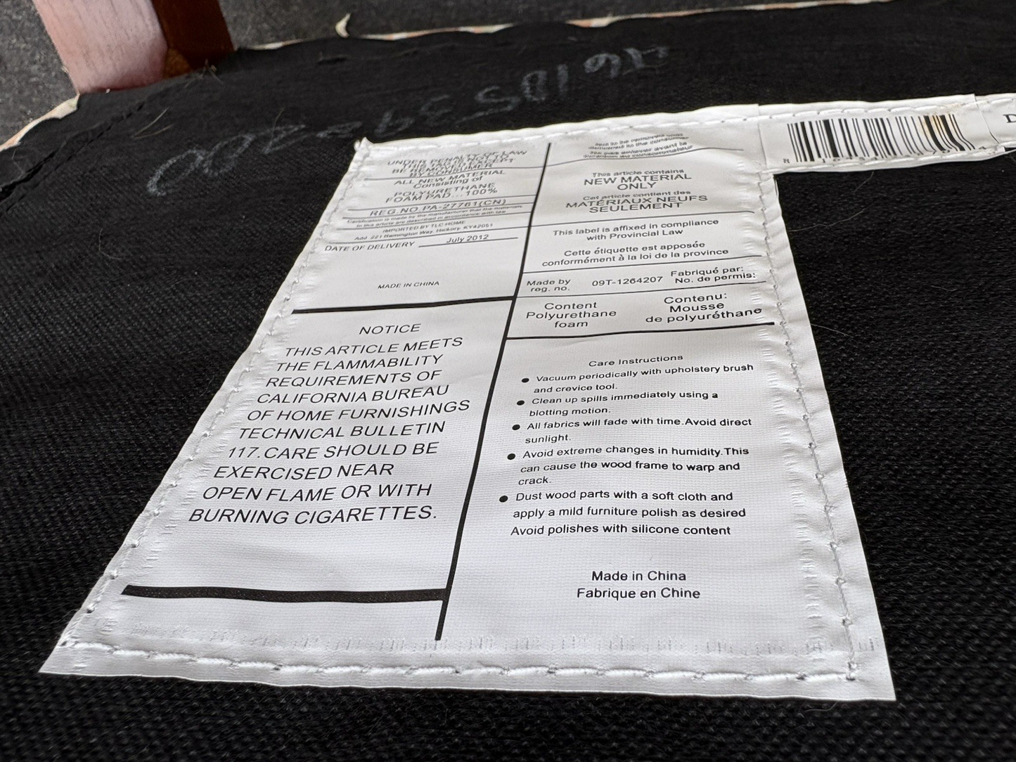 66660  Modern Bergere Armchair Chair s