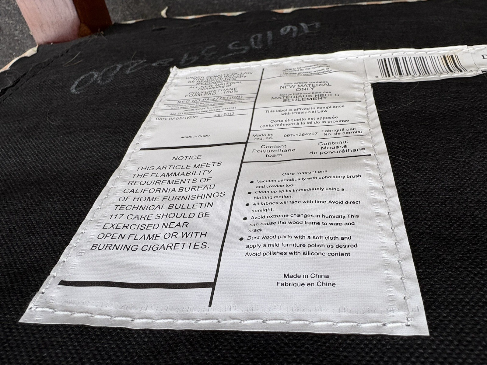 66660  Modern Bergere Armchair Chair s