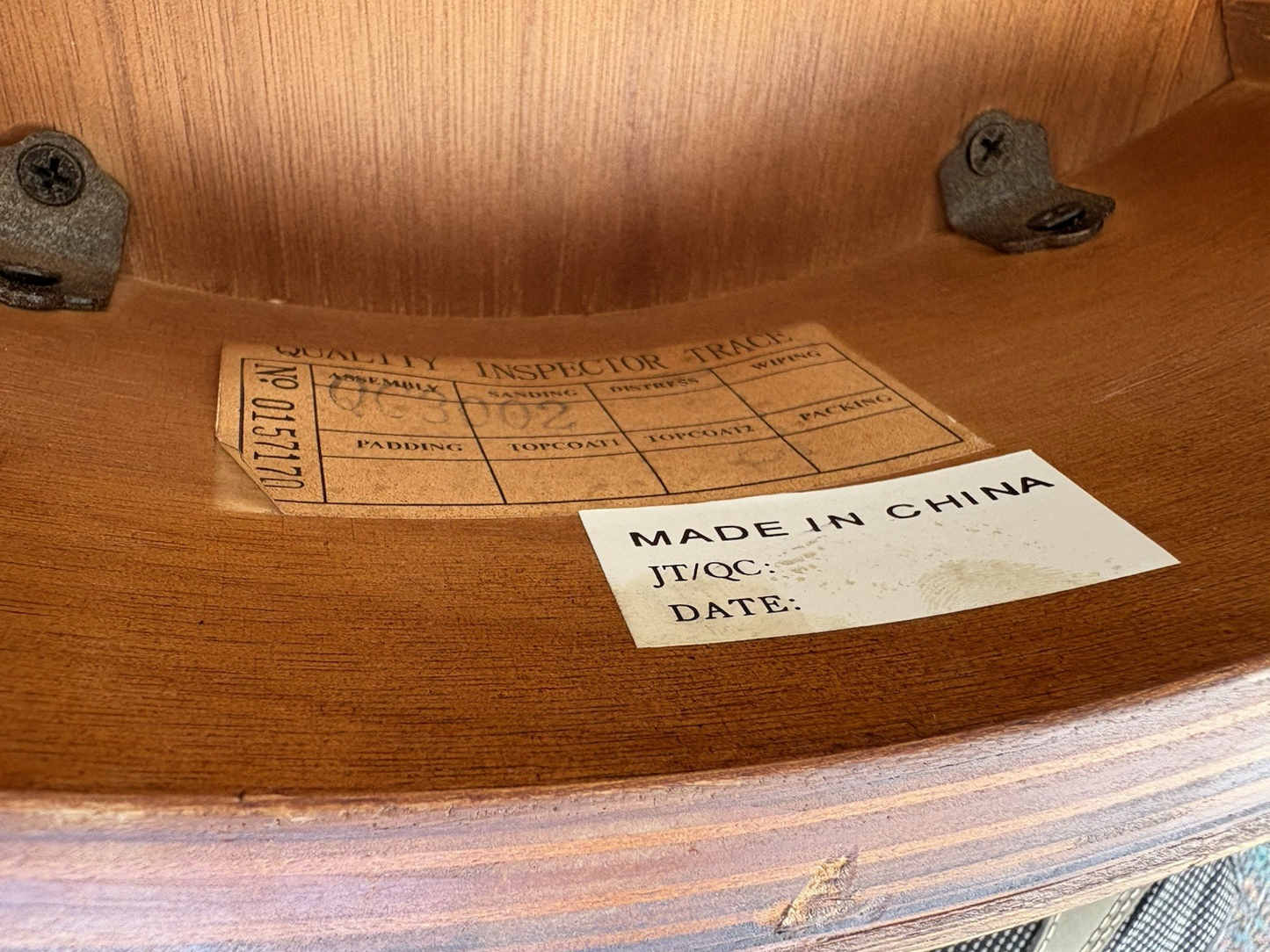 66963 Oval HEKMAN Furniture Lamp Table Stand w/ Drawer