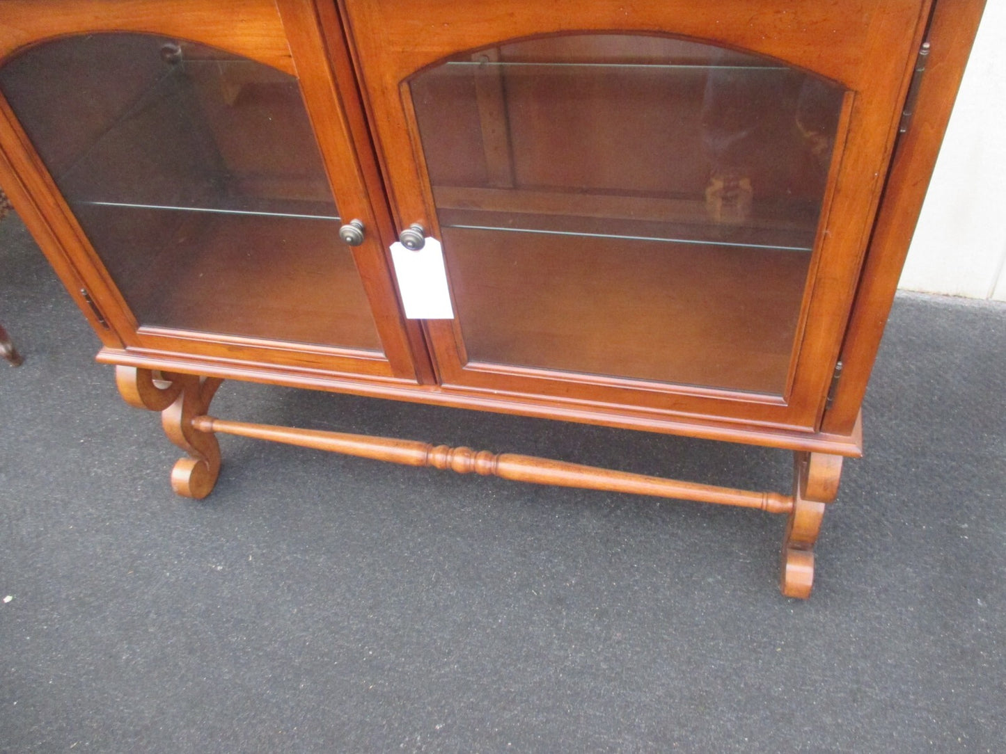 62851 Lane Furniture Server Sideboard Server Curio Display  Cabinet