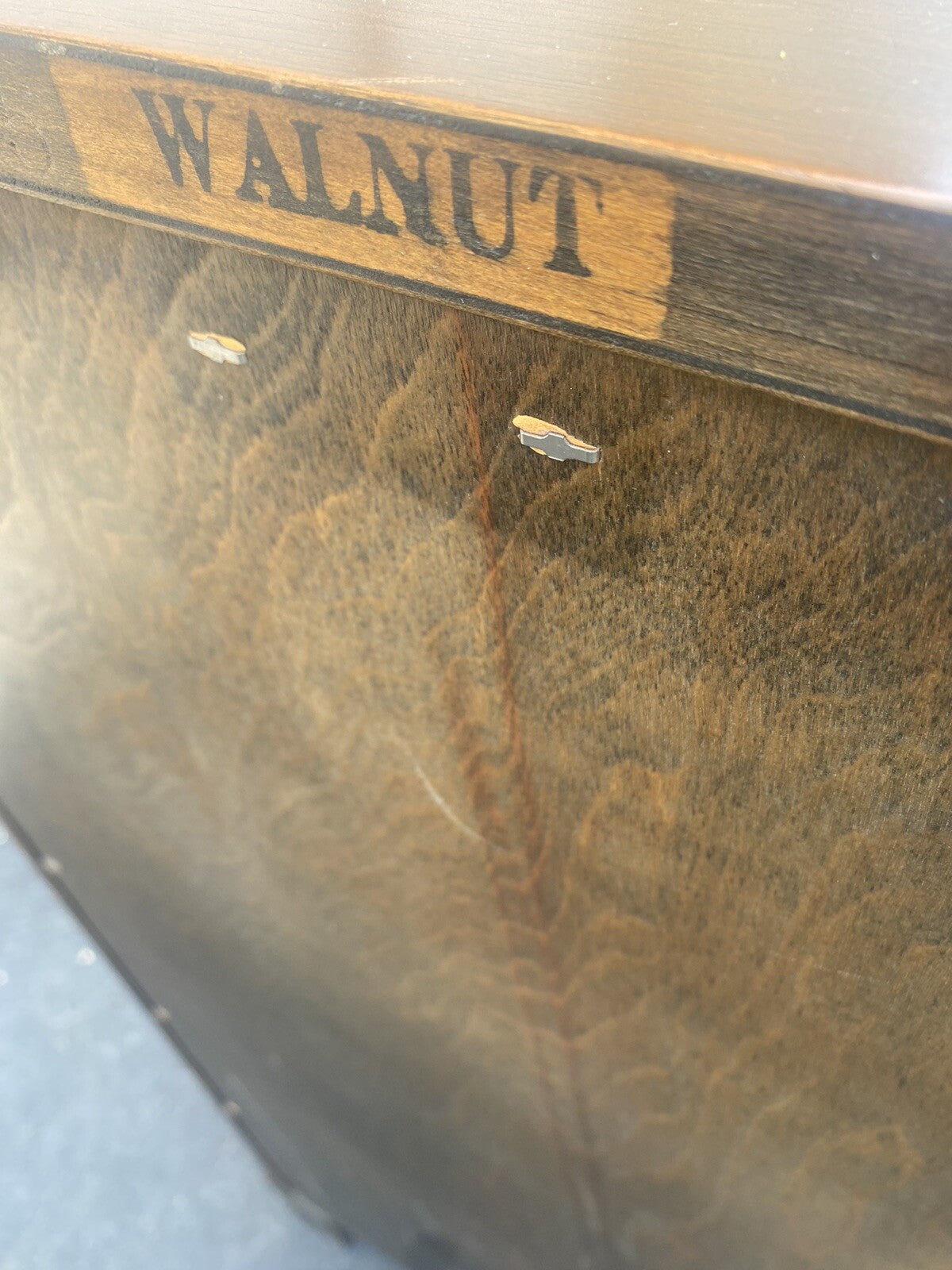 65611   KINDEL Furniture Quality Walnut High Chest Dresser