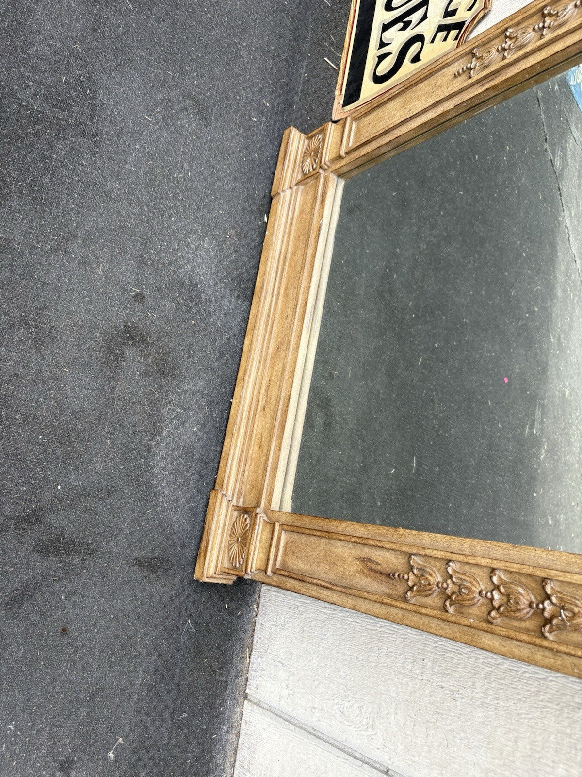 66851  Decorator Large Gryphon Accent Mirror
