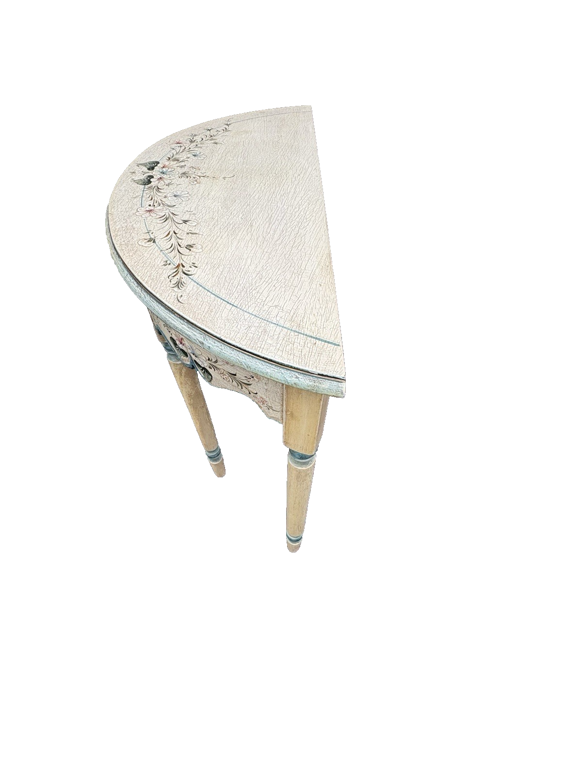 67049 Hand Painted Console Table Stand Sideboard Server