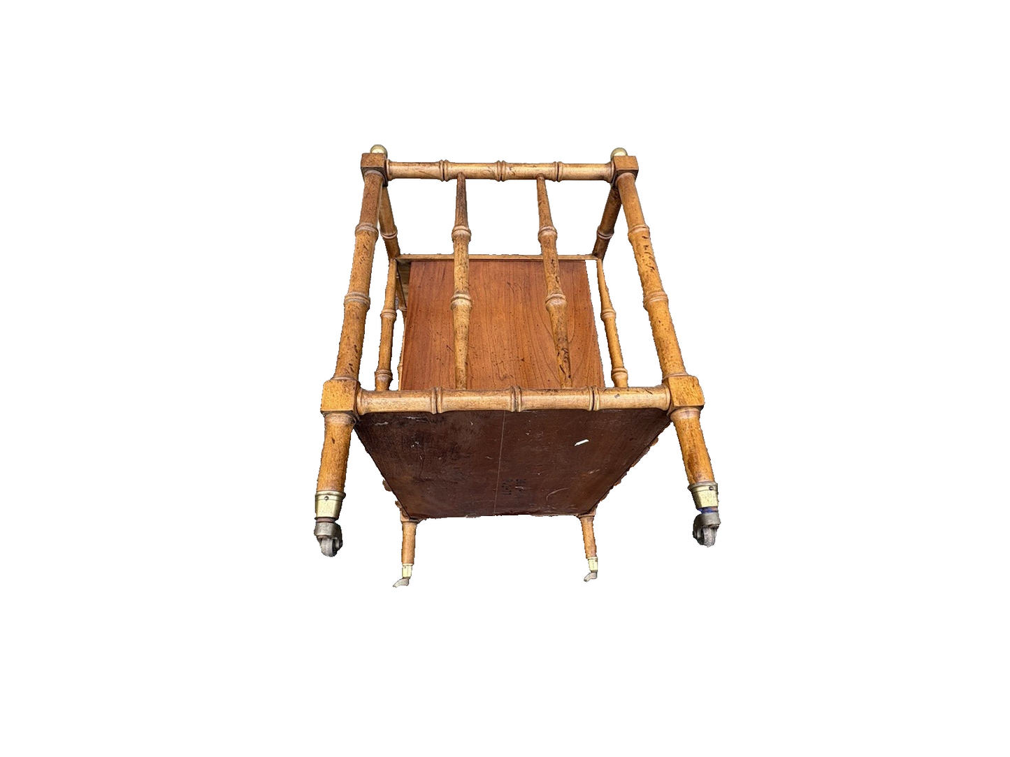 67041 Bamboo Magazine Rack Book Stand