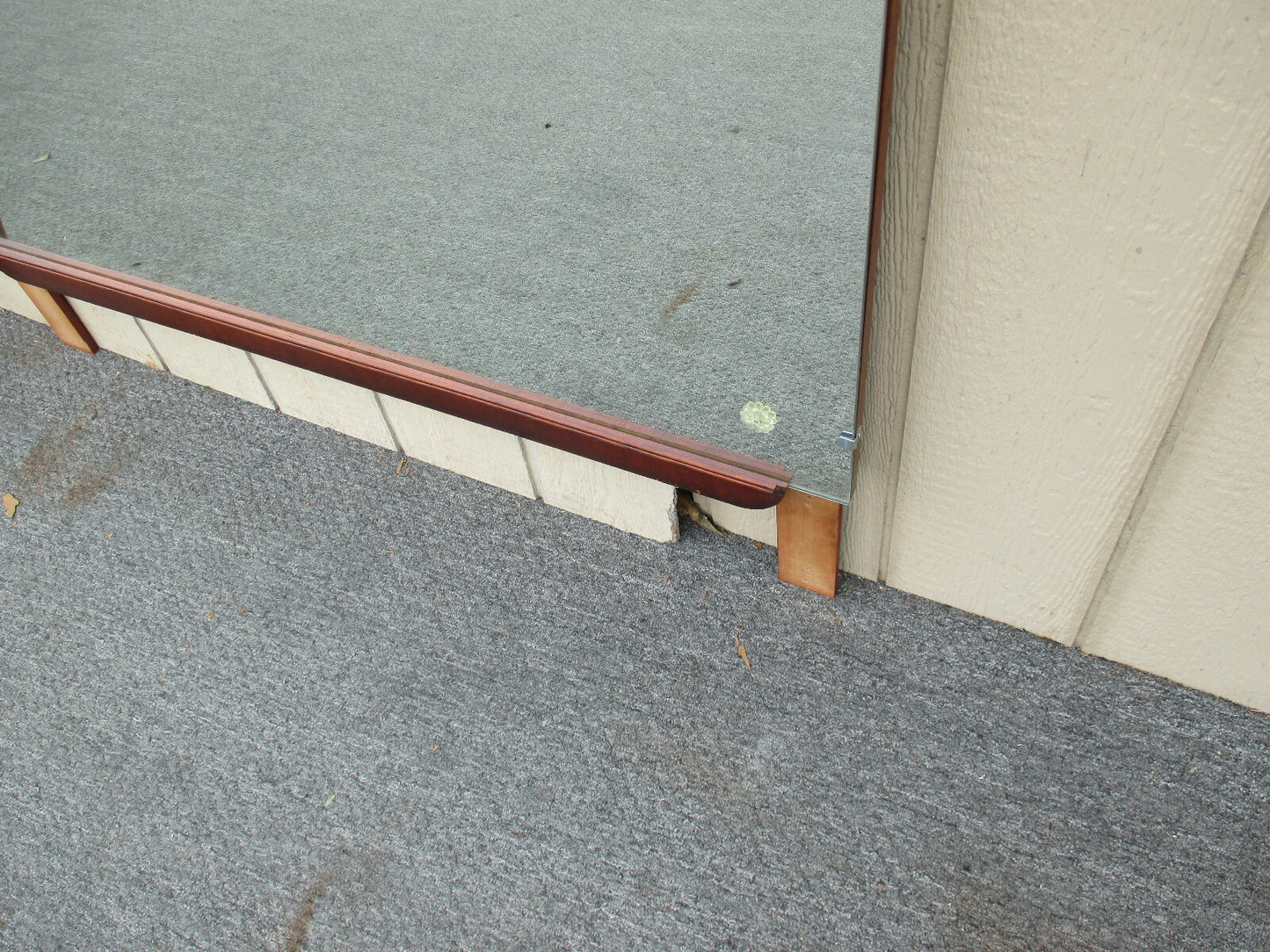 62350 Tall WOOD  Antique Accent Beveled Mirror 36w x 54h