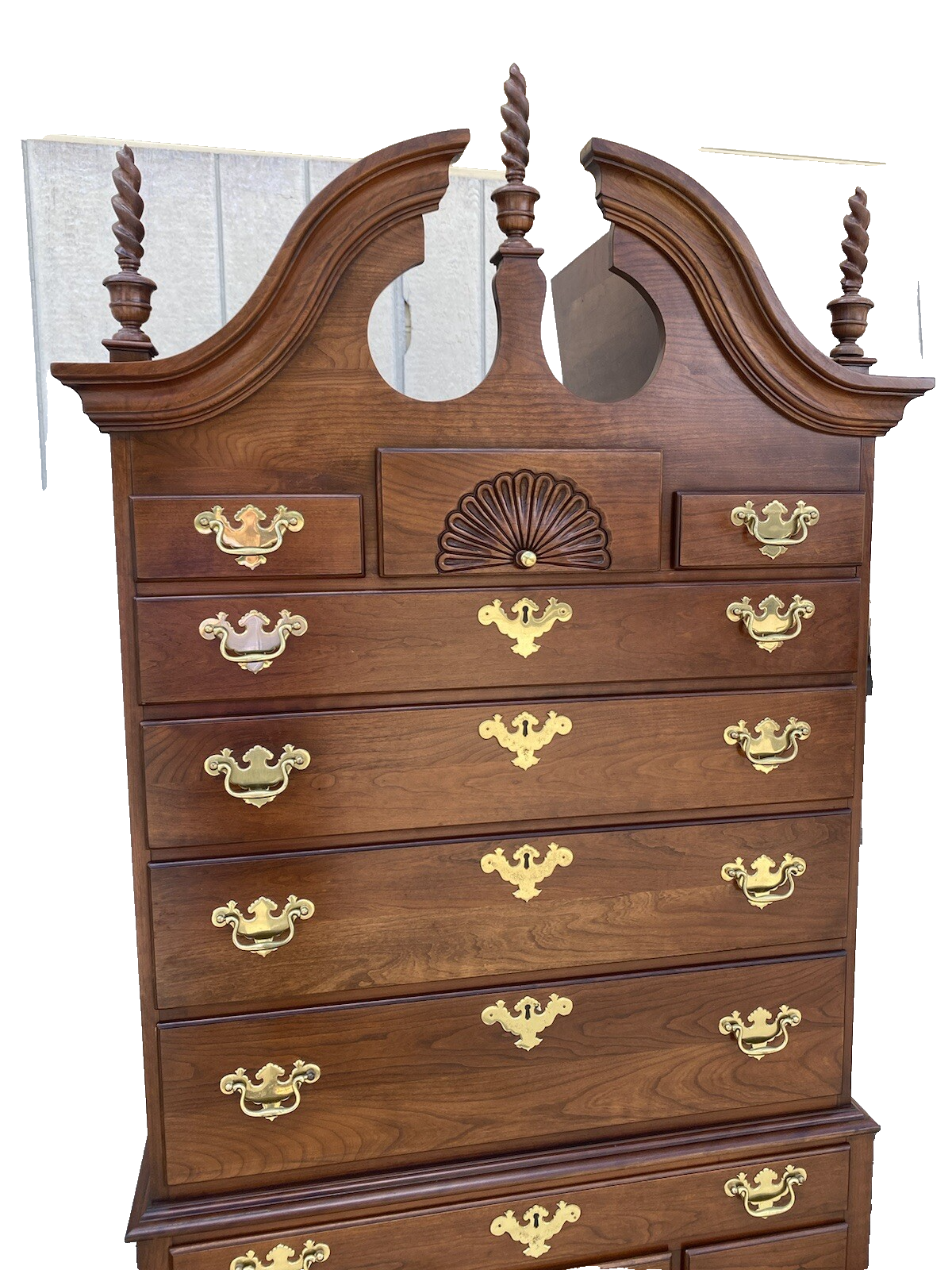 65531 COUNCILL Furniture Solid Cherry HIgh boy High Chest