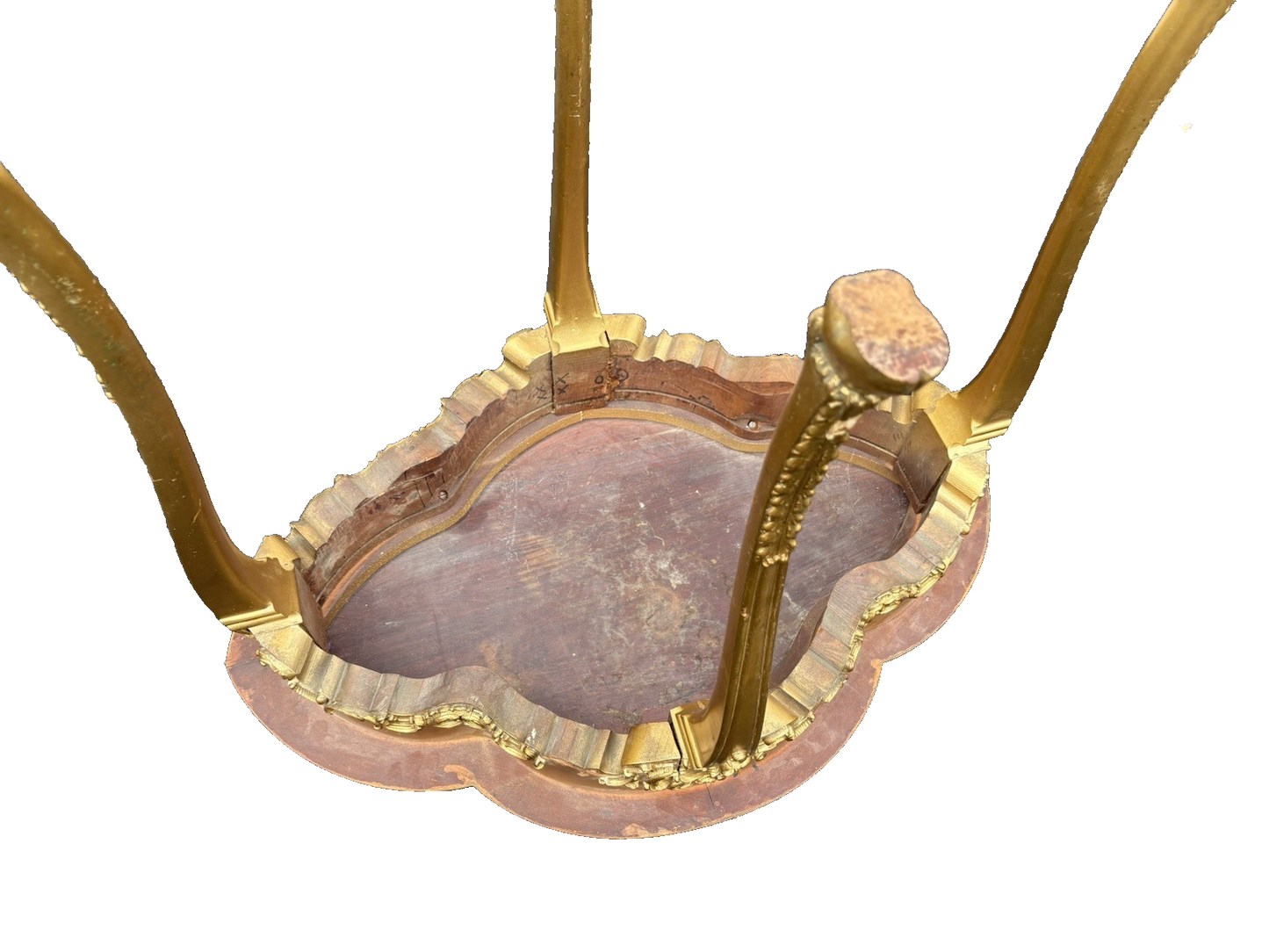 66820   Antique Mahogany Hand Carved Lamp Table Stand