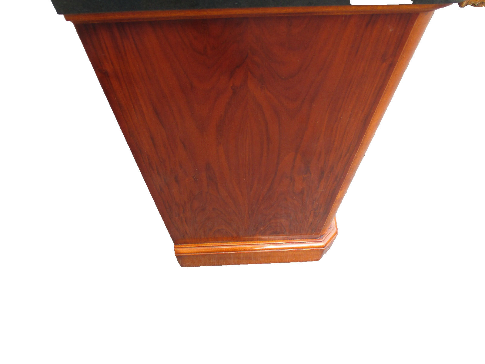 62986  Marble Top BLOOMINGDALES Nightstand End Table Stand