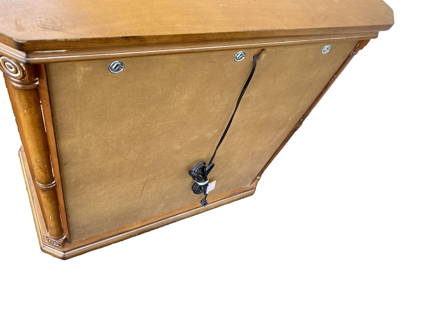 66561   Decorator Curio Cabinet Console Table Stand