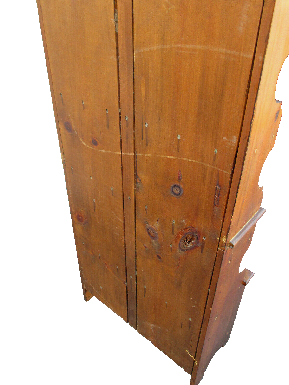 62992 Country Primitive Cubboard Cabinet Curio Bookcase Miniature Saleman Sample