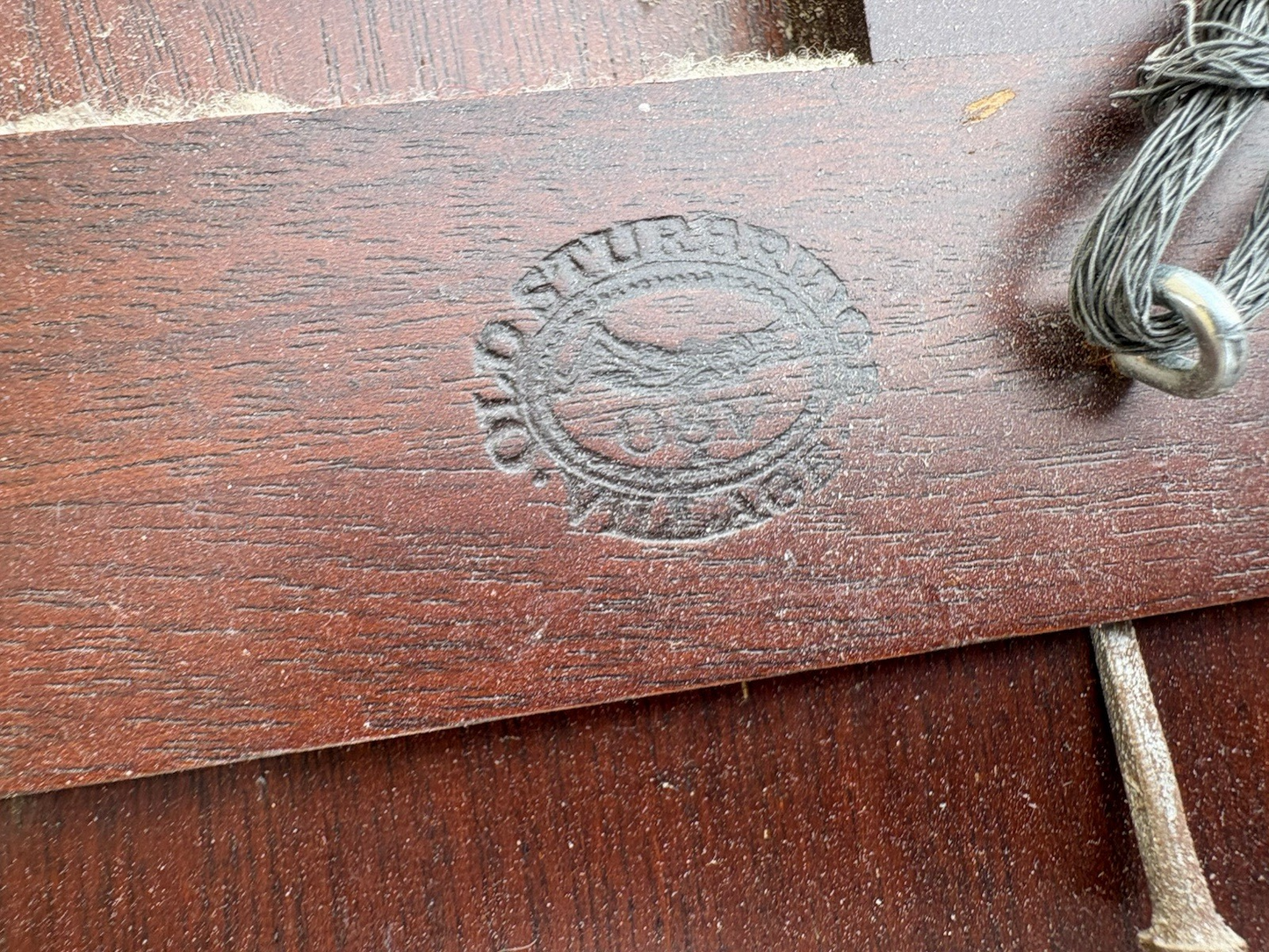 66929  Kittinger  OLD STURBRIDGE VILLAGE PAIR MINI Mahogany Mirror s