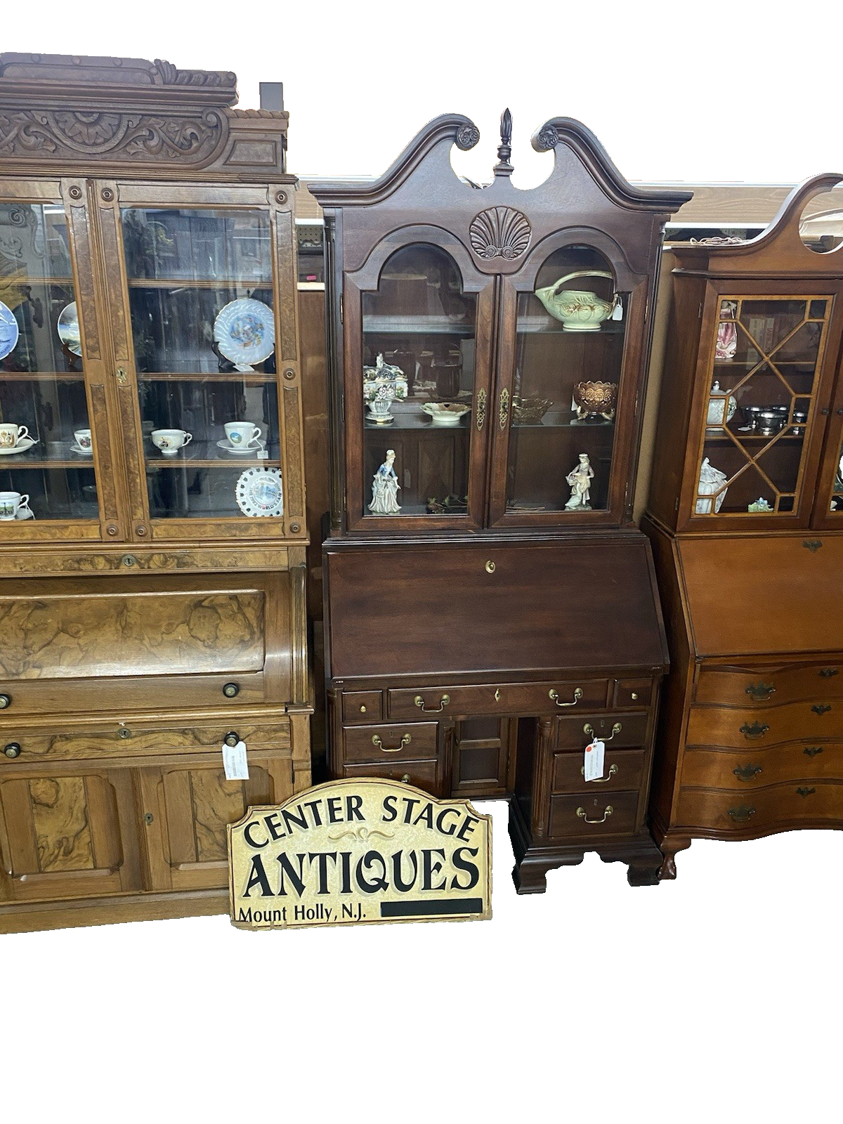 64278 American Drew Secretary Desk with Bookcase Top