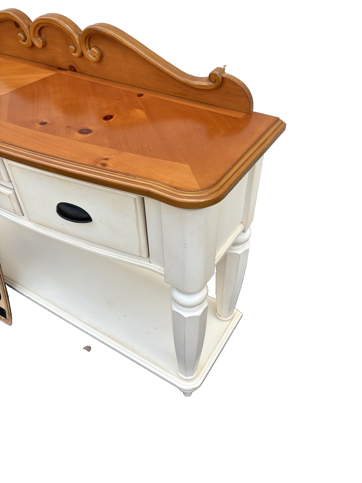 66890  Modern Country Buffet Sideboard Server Cabinet