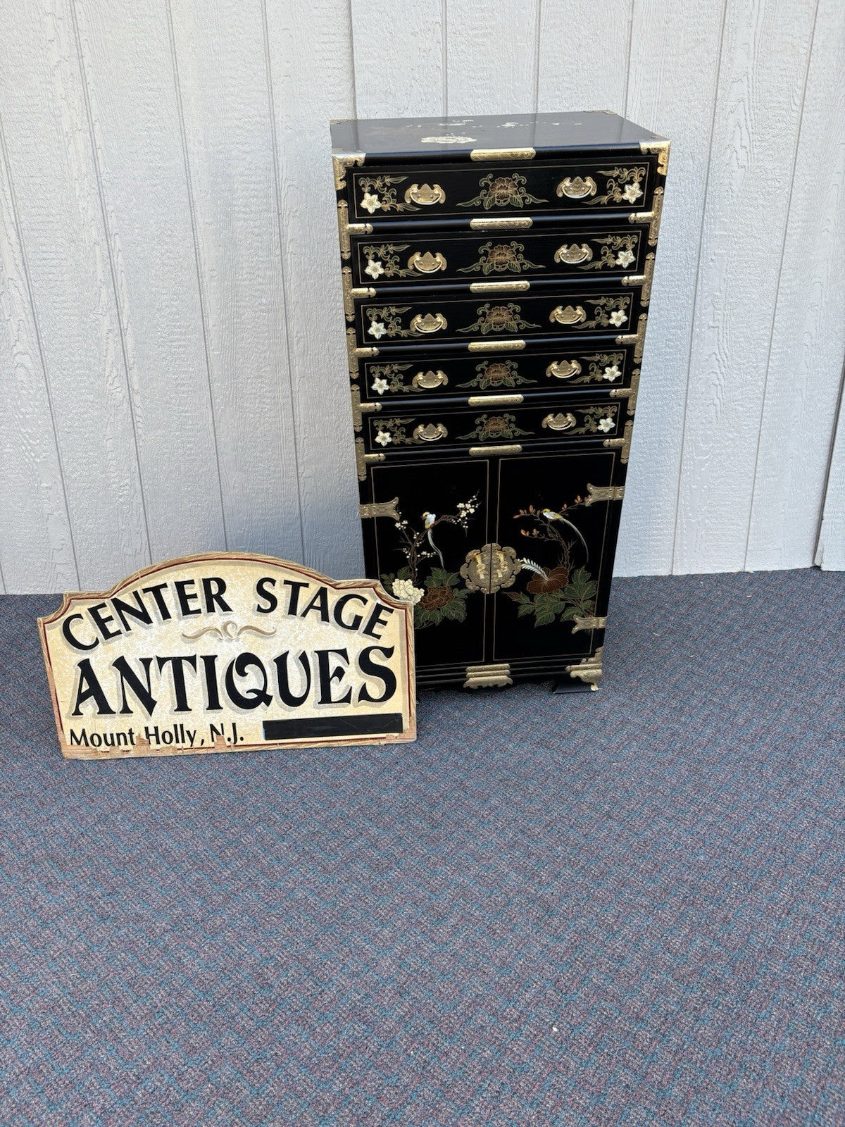 67009 Oriental Lingerie Chest Dresser Cabinet