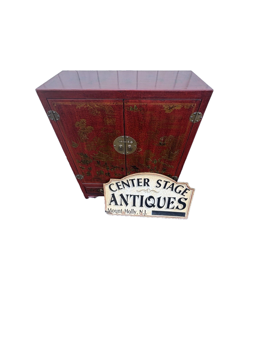 66697   Oriental Storage Cabinet Chest