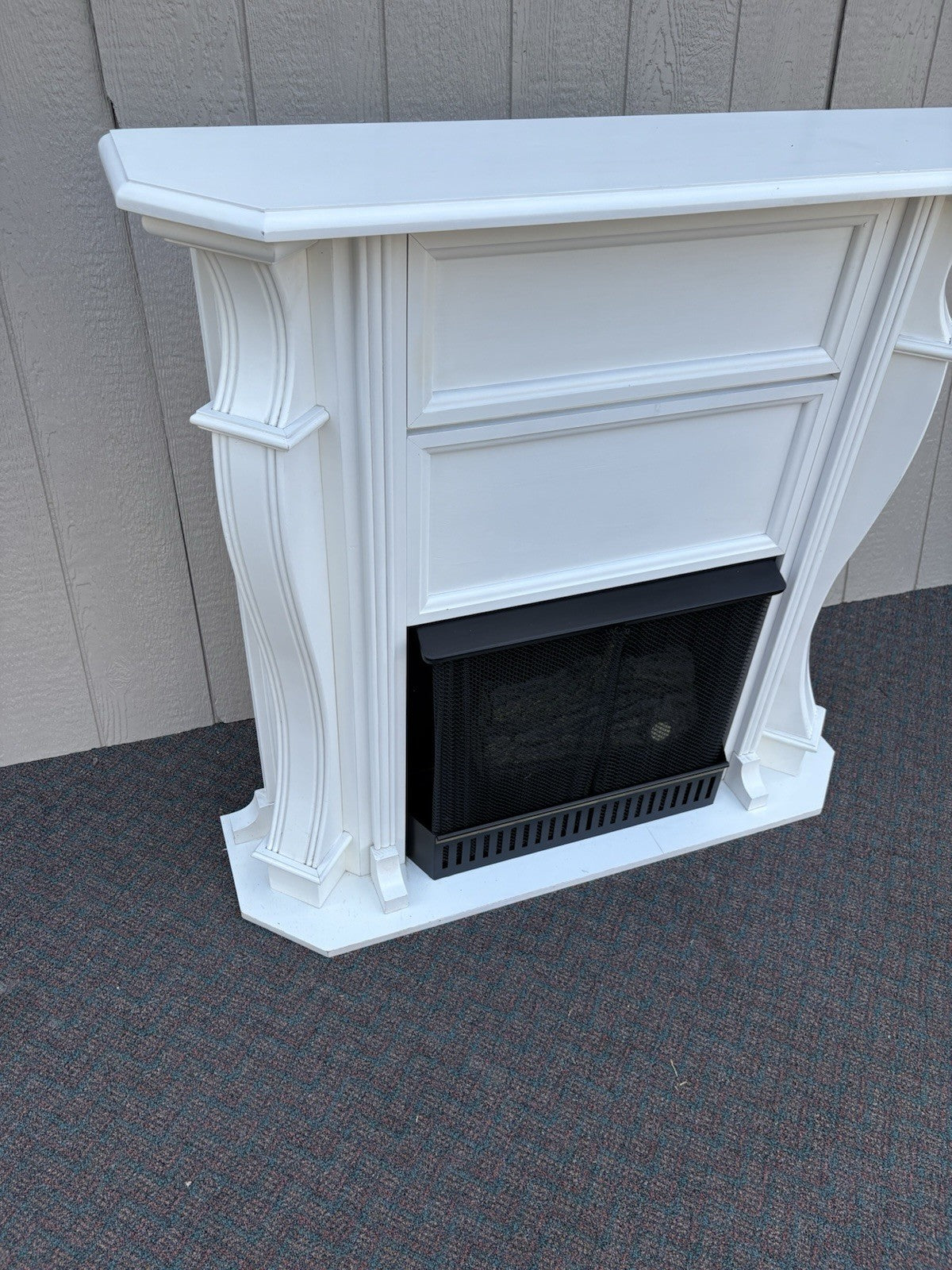 00001 JENSEN Fireplace Mantle Mantel
