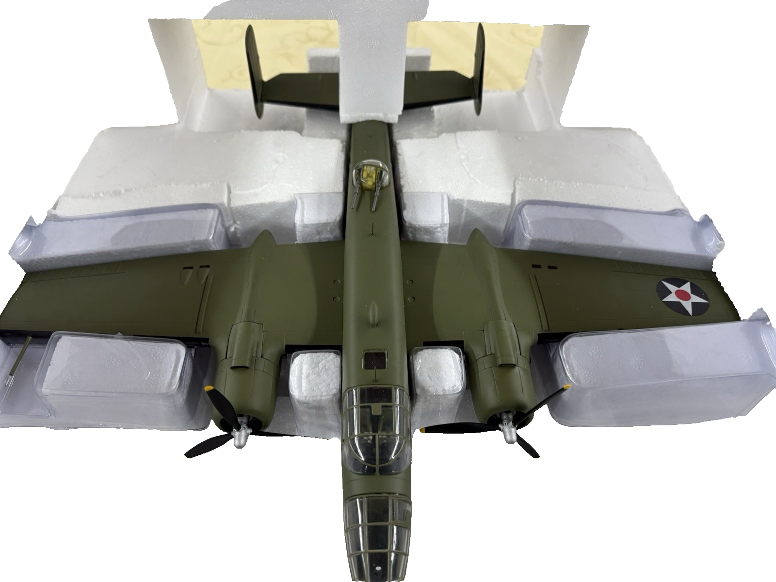 ES 225 Franklin Mint B11B316    B 25 Mitchell USAF WWII Aces MIB  Airplane