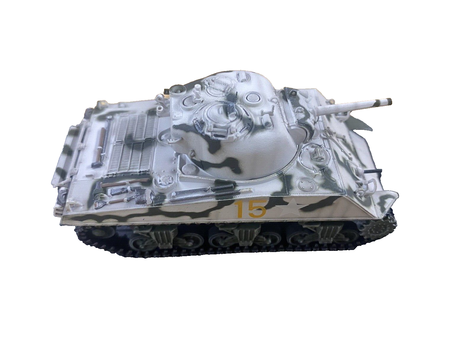 ES 41:   3 Tanks In Showcase s   Showcase size 6" x 3" x 2 1/2"H