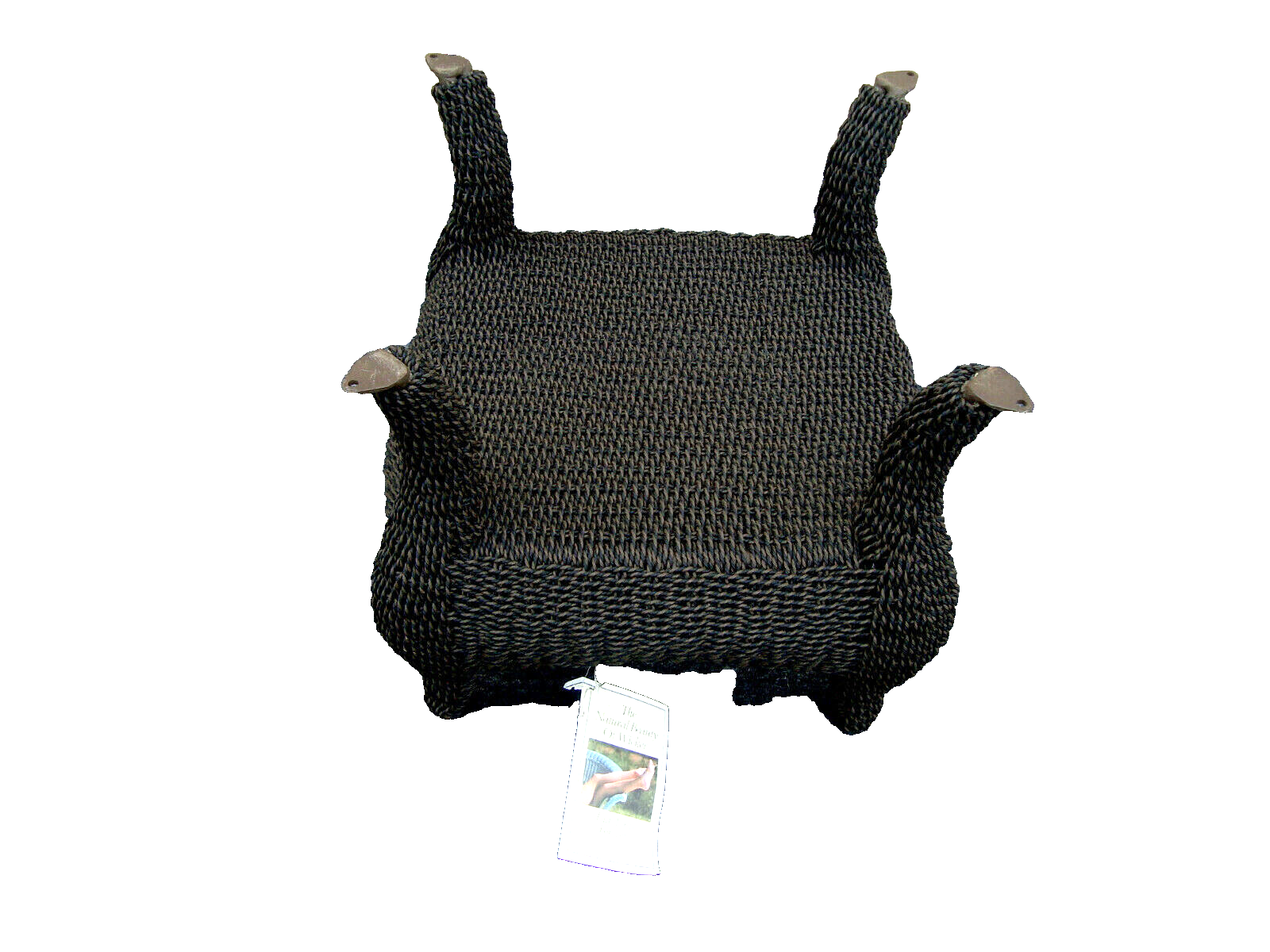 61834 Plate Glass Wicker Coffee Table Stand  36"  x 3/8" thick top