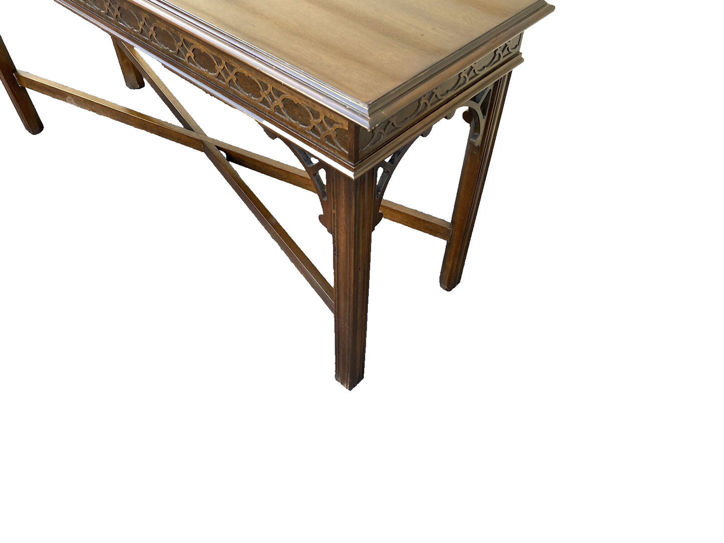 65821   18th Century Drexel Mahogany  Console Library Table