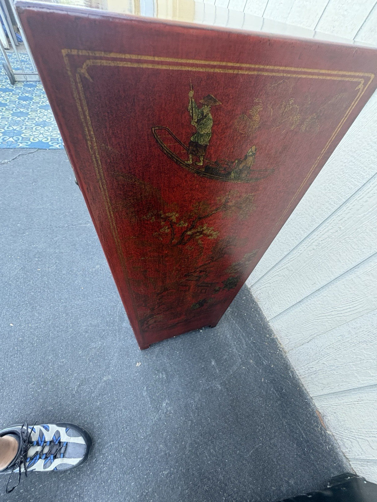 66697   Oriental Storage Cabinet Chest