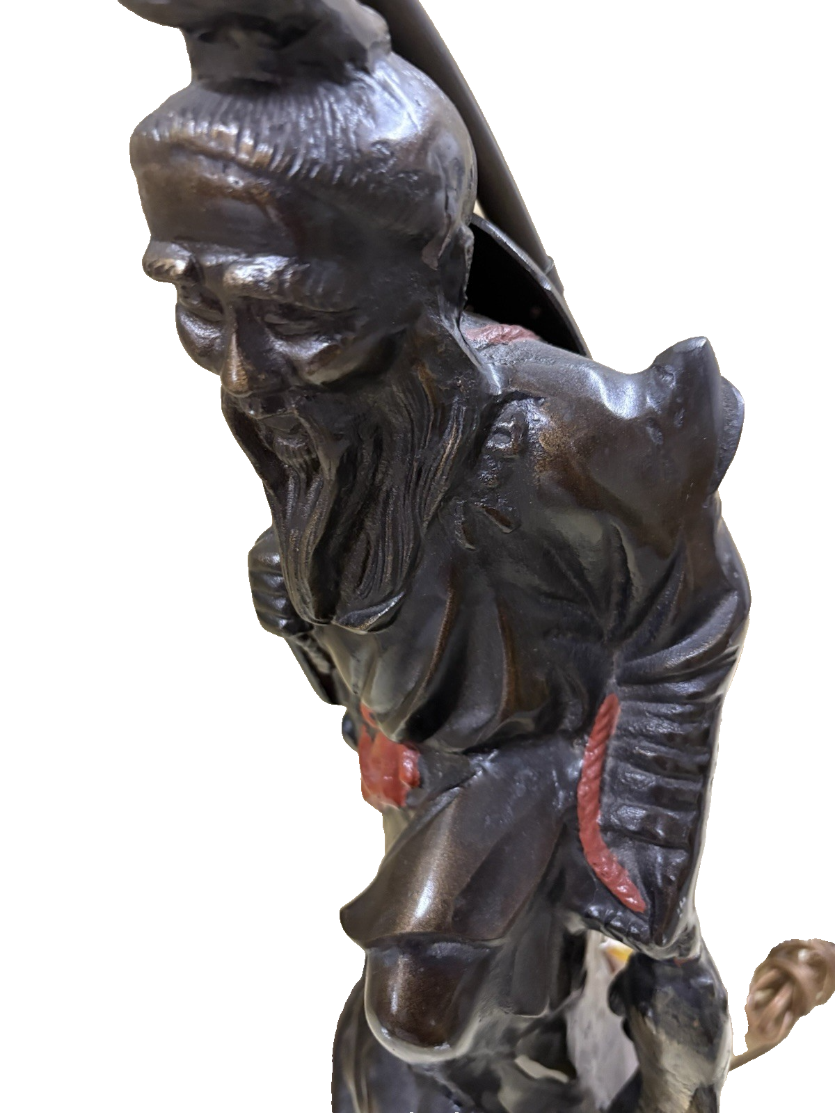 49966 Oriental BUDDAH Table Lamp with NO Shade