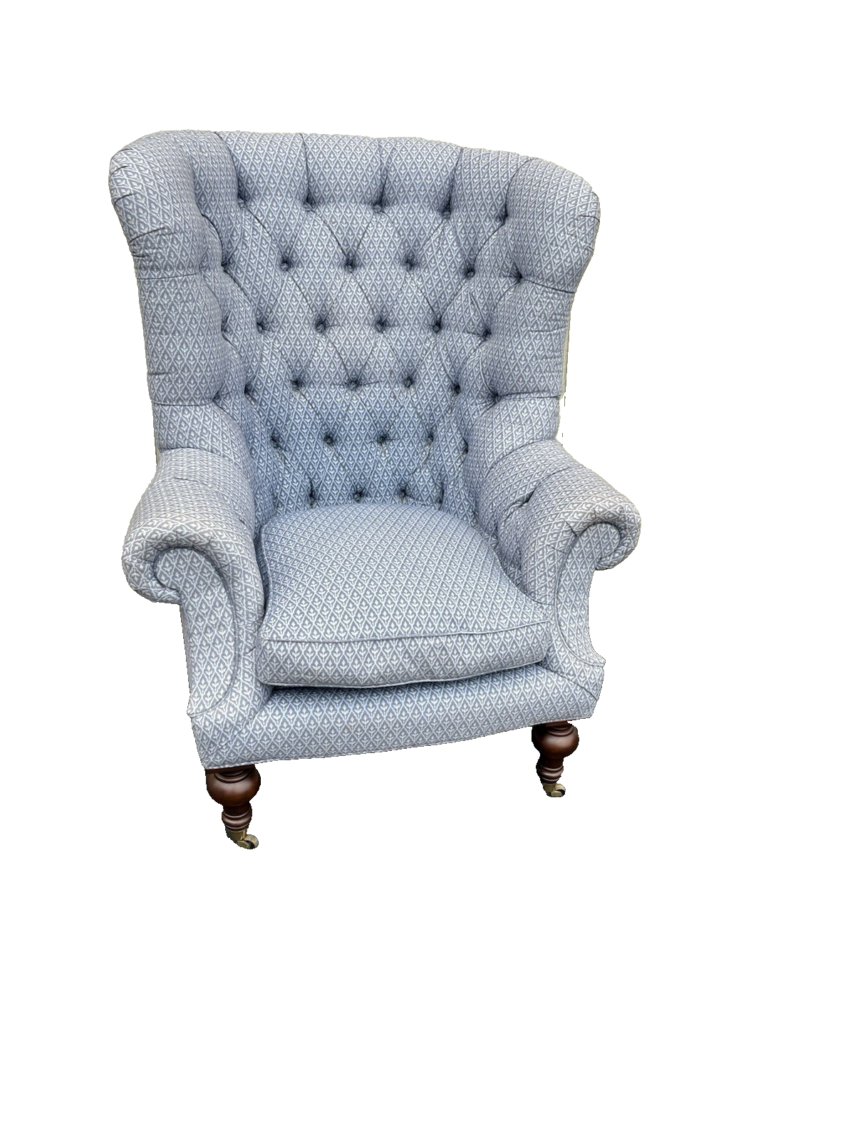 66823  KINDEL Furniture Large  Quality Wing Chair