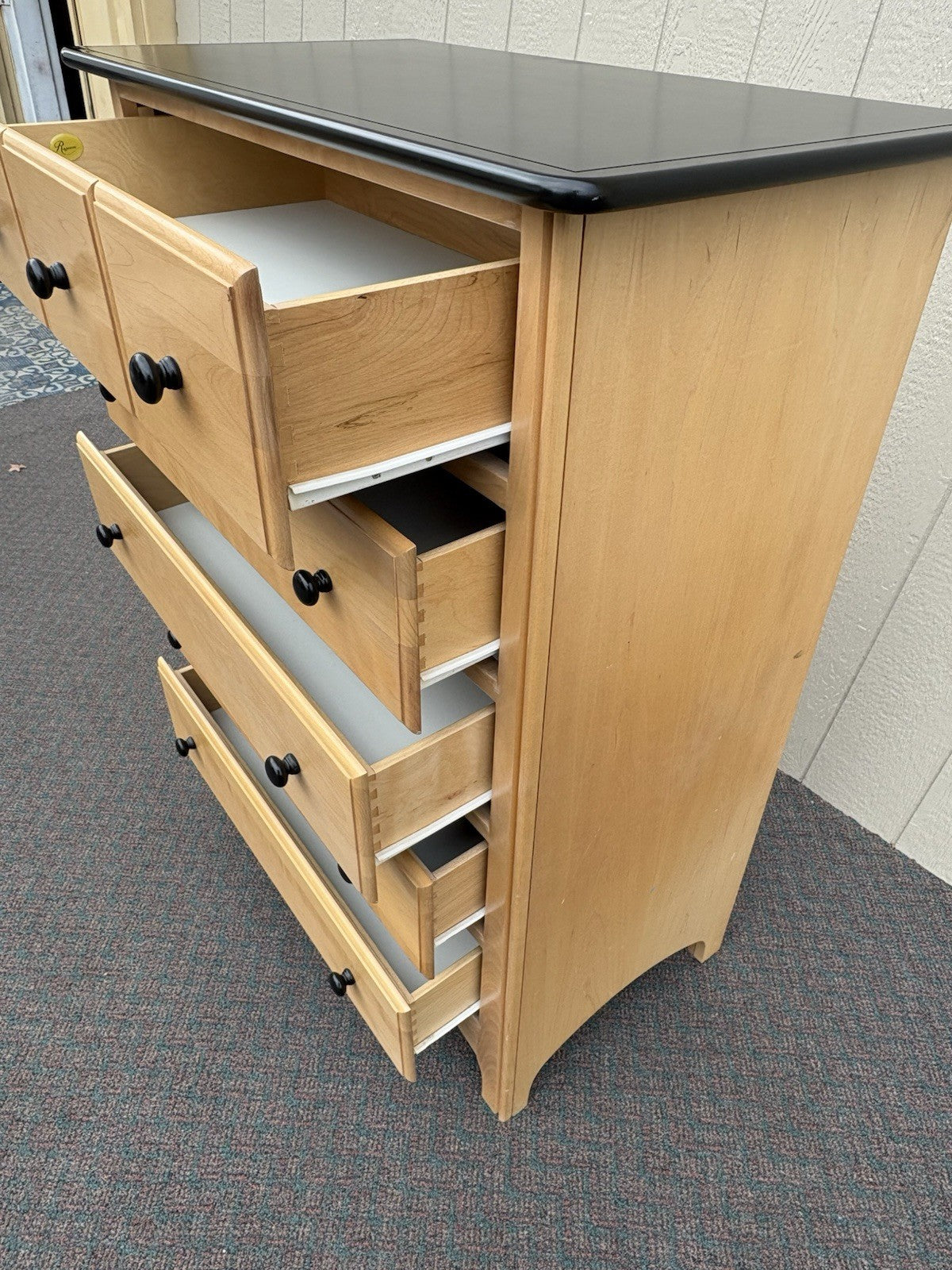 67189 Modern REGANNI Furniture High Chest Dresser