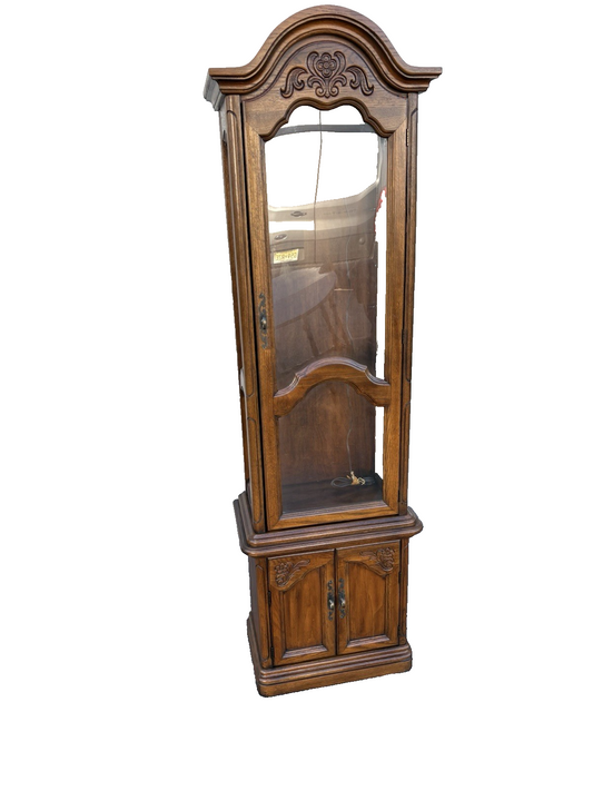 67099 Oak Curio China Cabinet