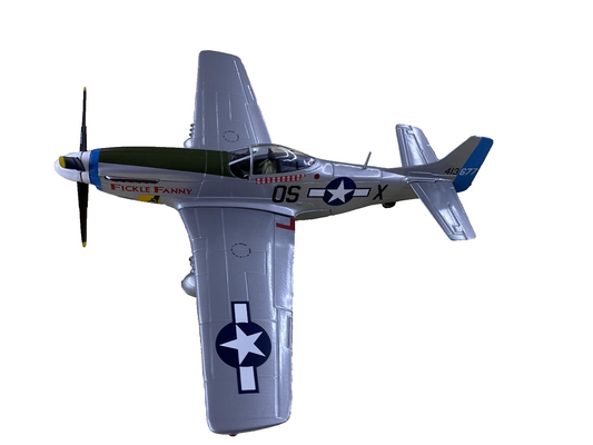ES 206 : Franklin Mint  FICKLE FANNY P 51 Mustang B11B179  Airplane plane