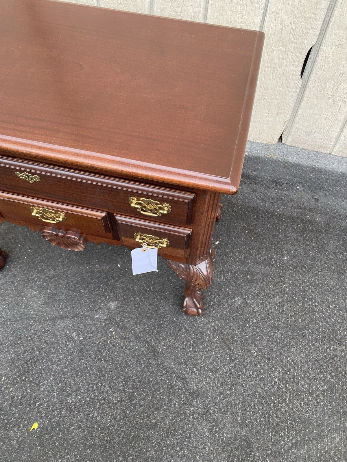 66015 Solid Mahogany 3 Drawer Chest Dresser