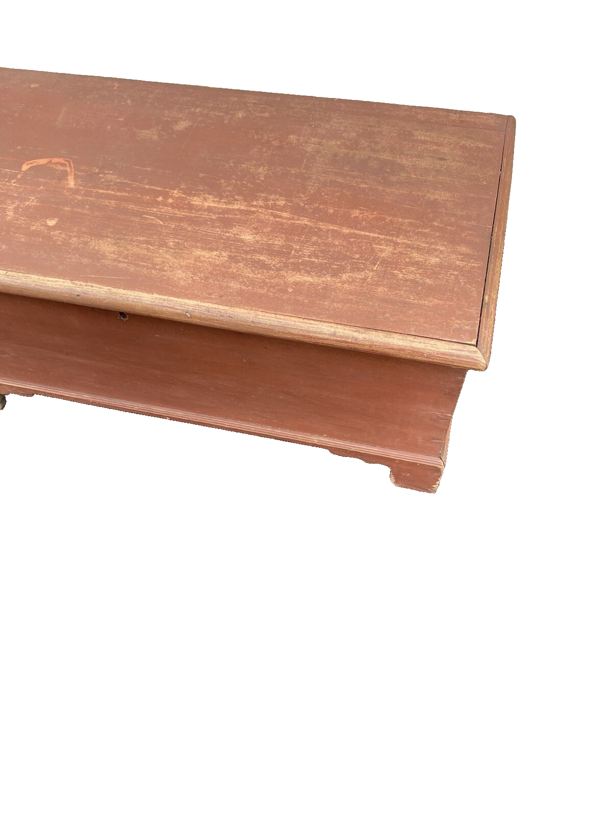 65284 Antique Tool Box Storage Chest Blanket Chest