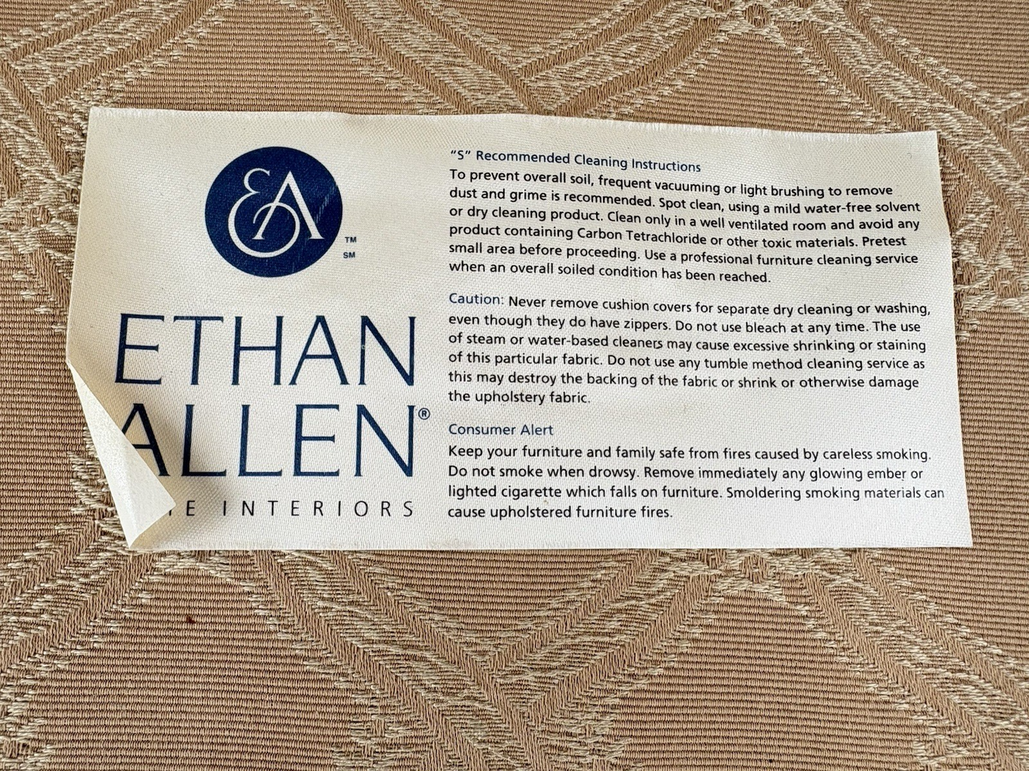 66808   ETHAN ALLEN Bergere Armchair Chair Louis XV