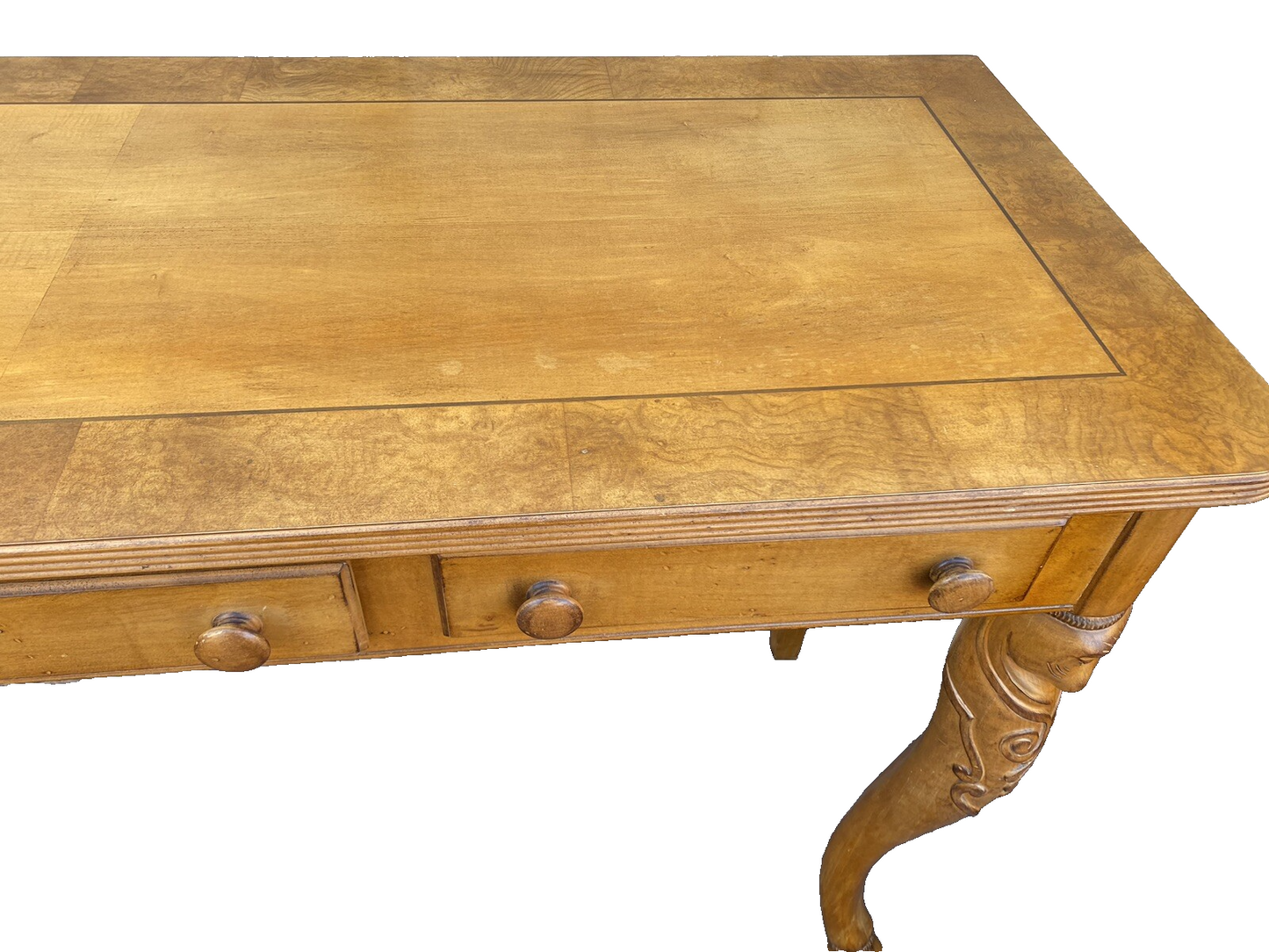 65278 SHERRILL CTH  Maple Figural Console Table Stand