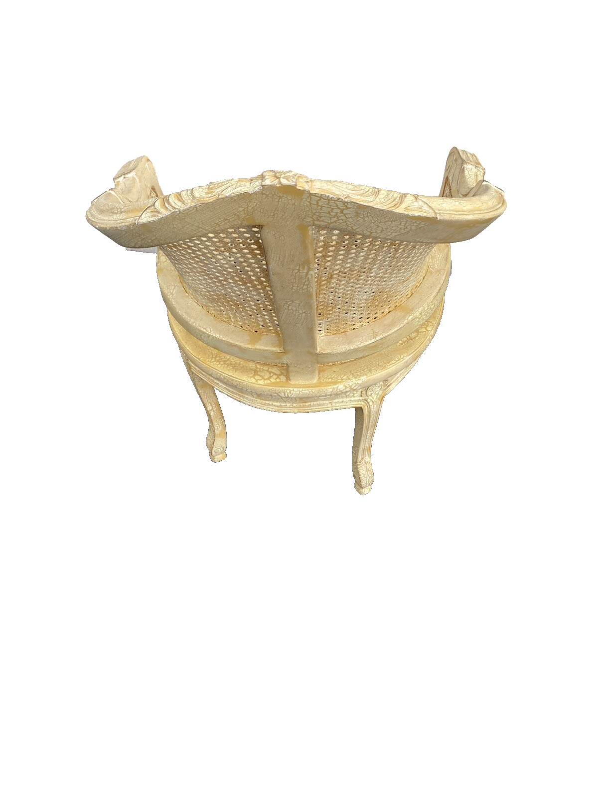 65353 Decorator Swivel Vanity Chair with upholstered cushion