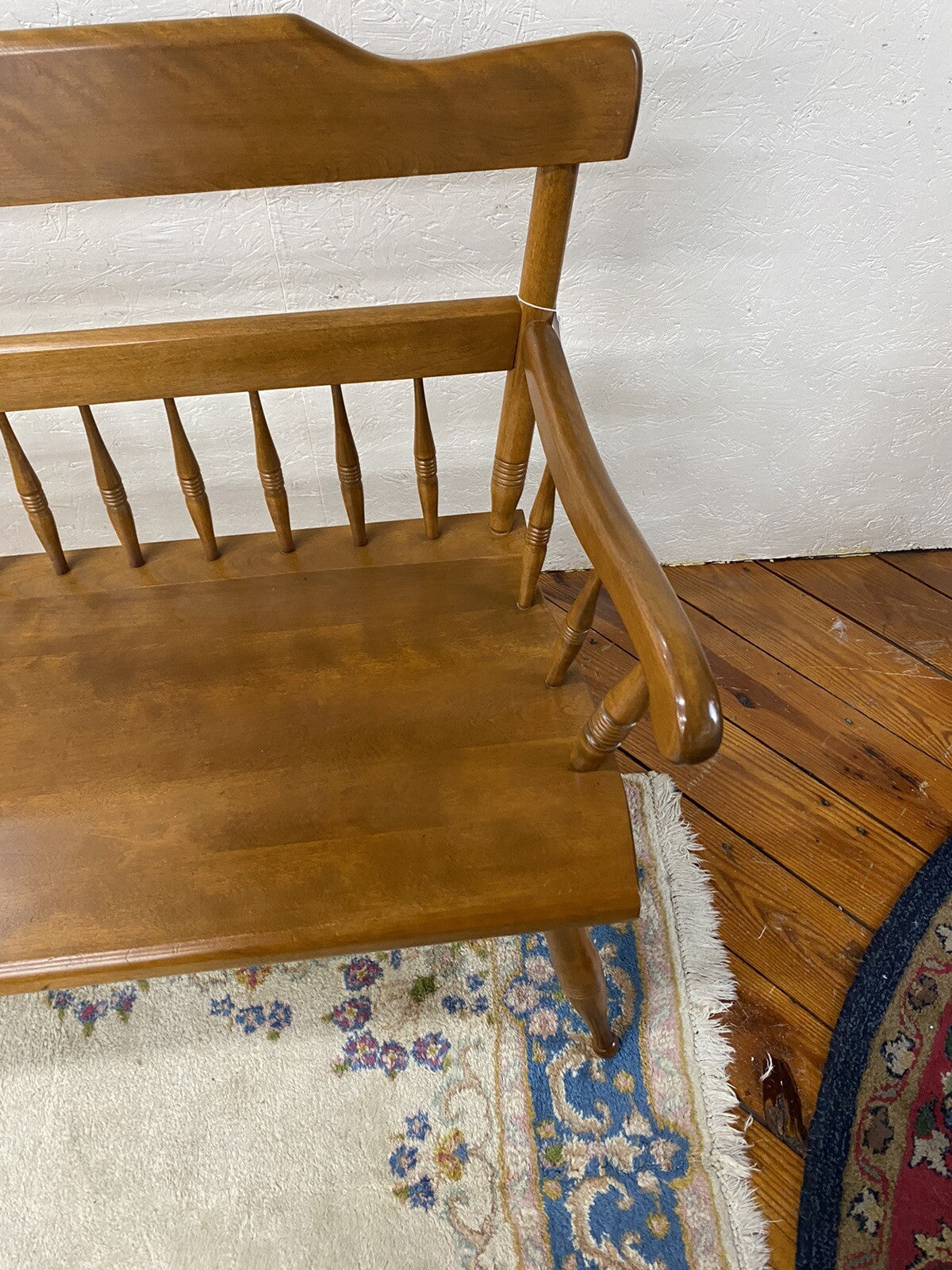 65774 Ethan Allen Maple Settee Loveseat Sofa