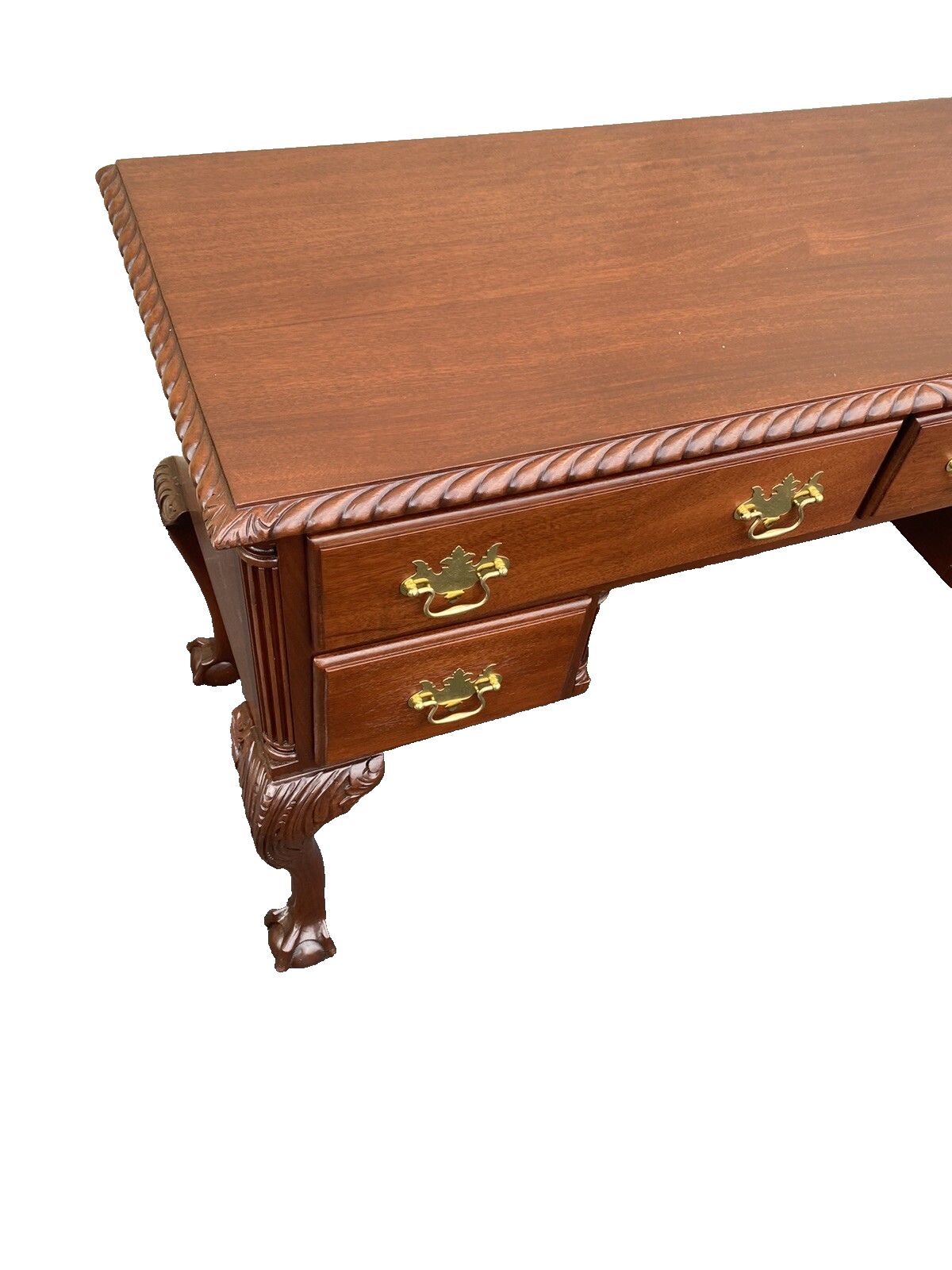 66073 Solid Mahogany Vanity Desk CUSTOM MADE