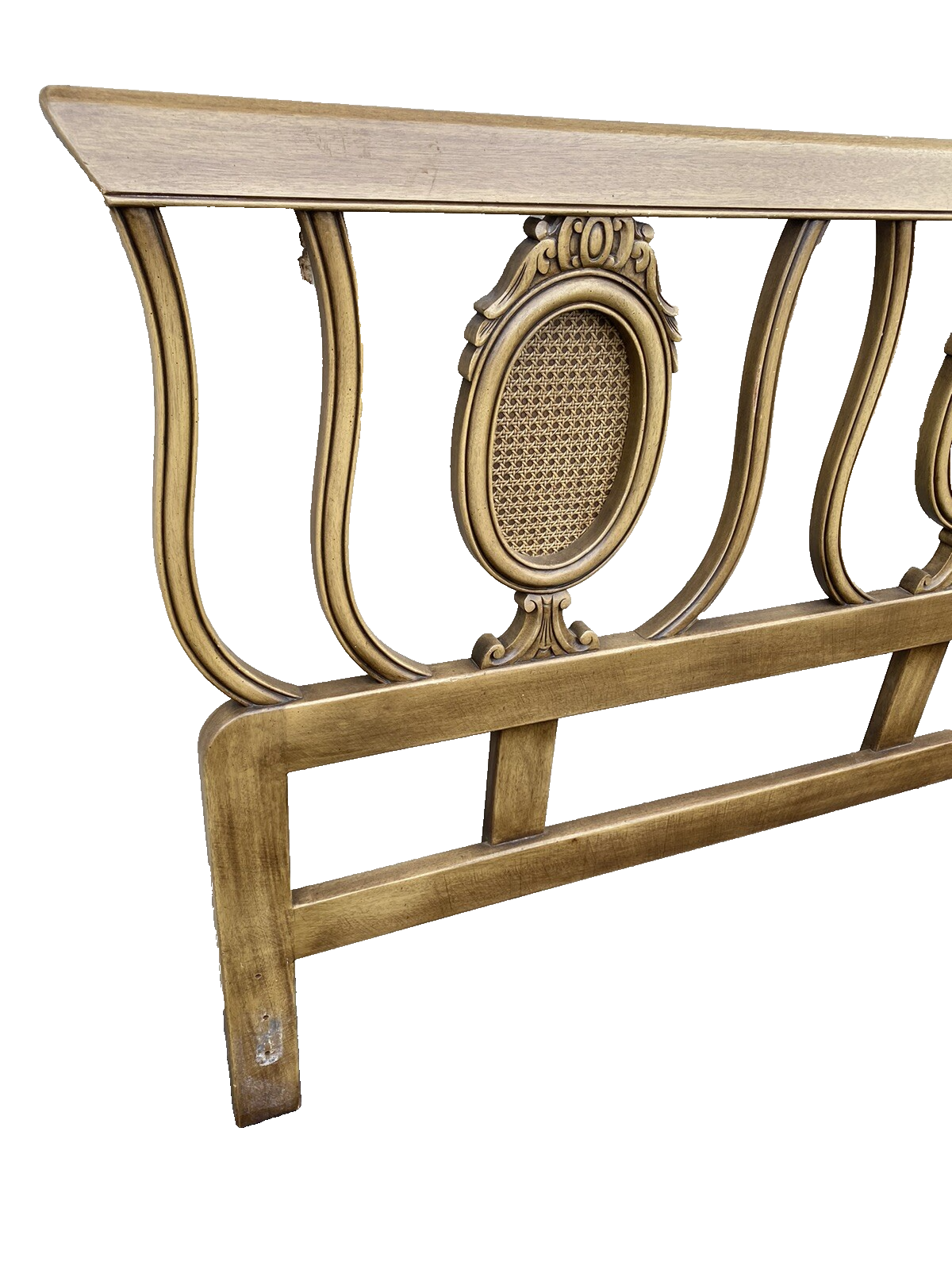 63173 King Size Mid Century Modern Headboard Bed