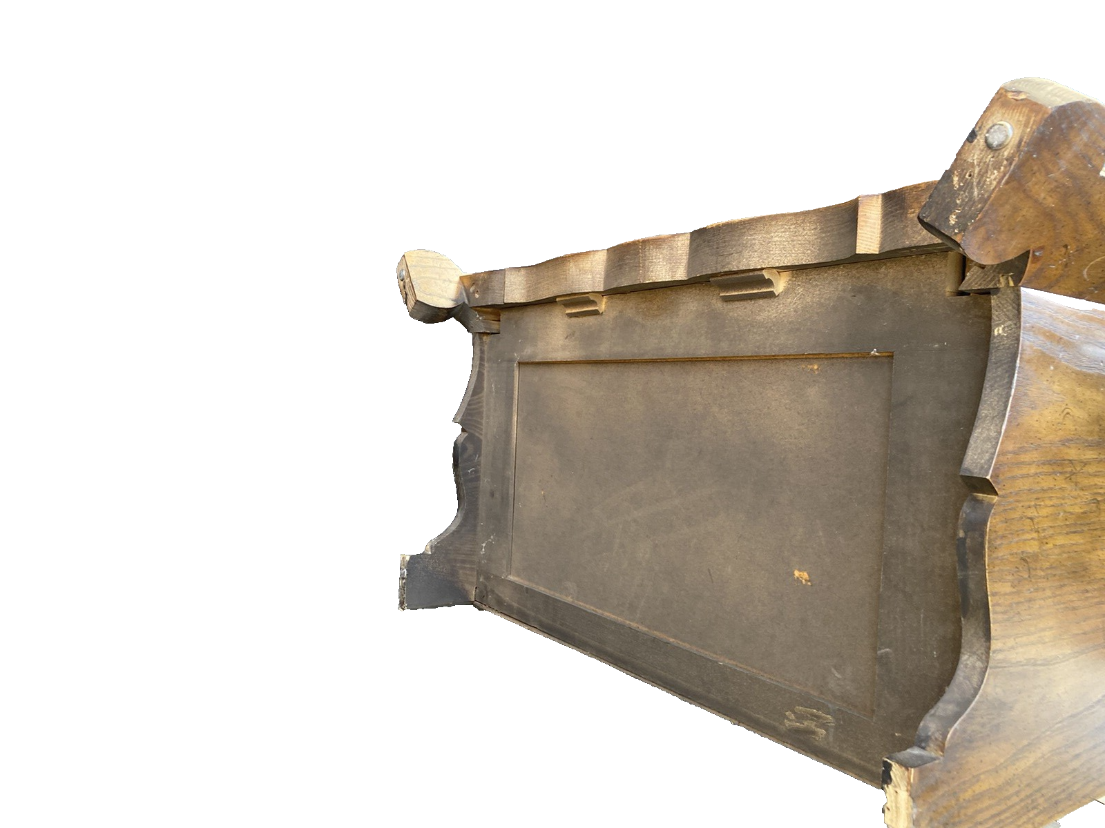 65537 Baker Furniture Oak Chest Nightstand Stand